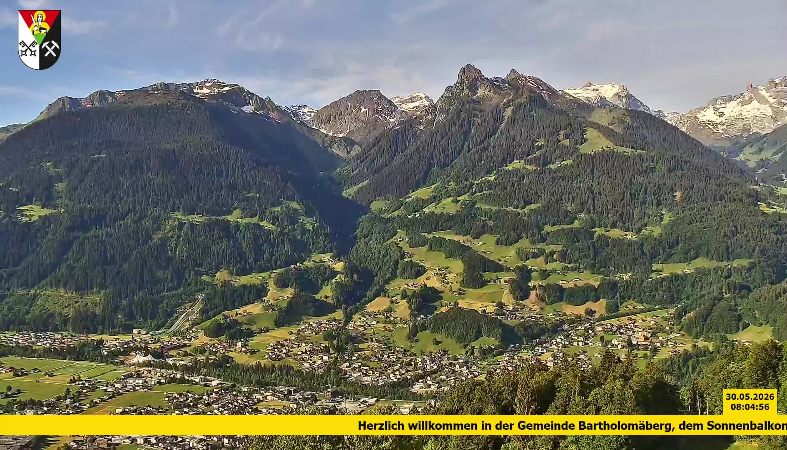 Bartholomäberg | Blick auf Schruns