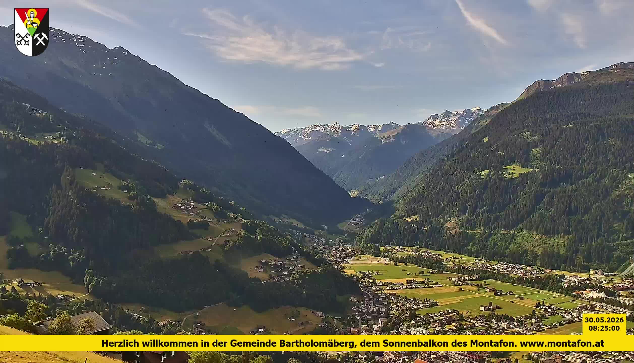 Bartholomäberg | Blick auf Schruns