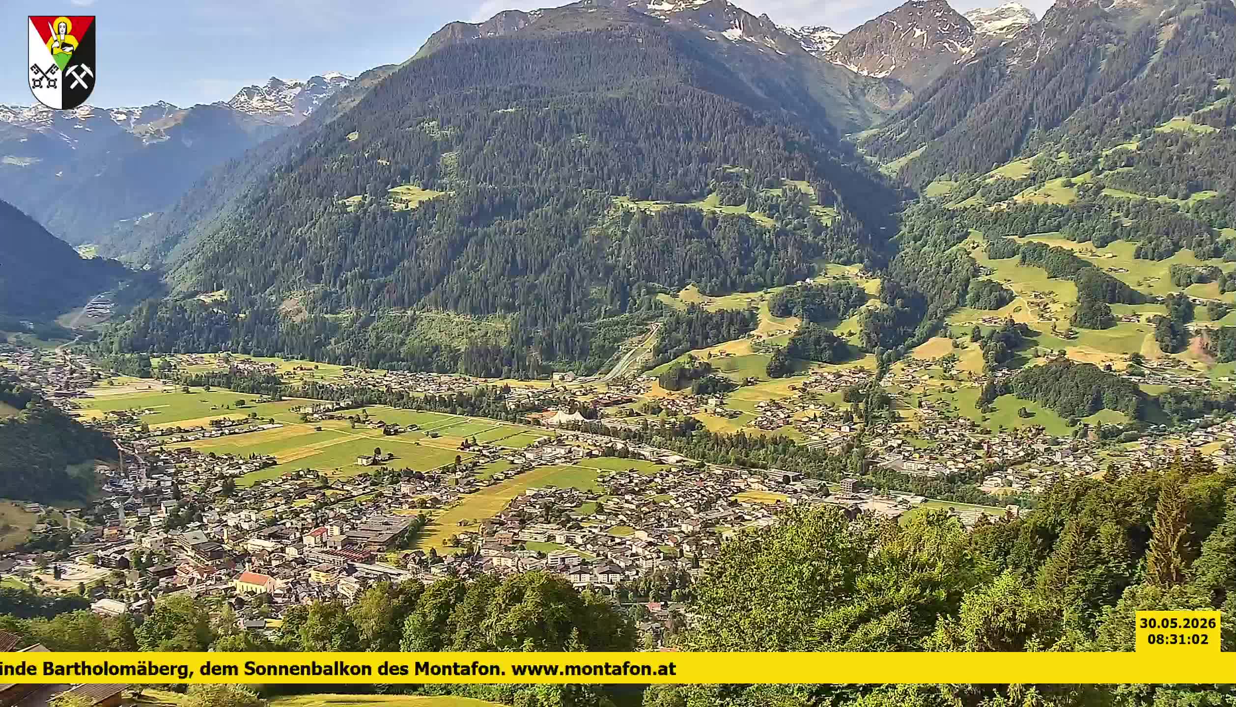 Bartholomäberg | Blick auf Schruns