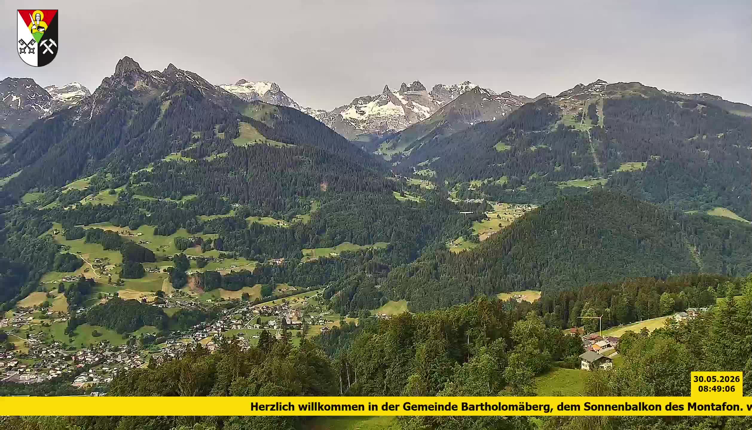 Bartholomäberg | Blick auf Schruns