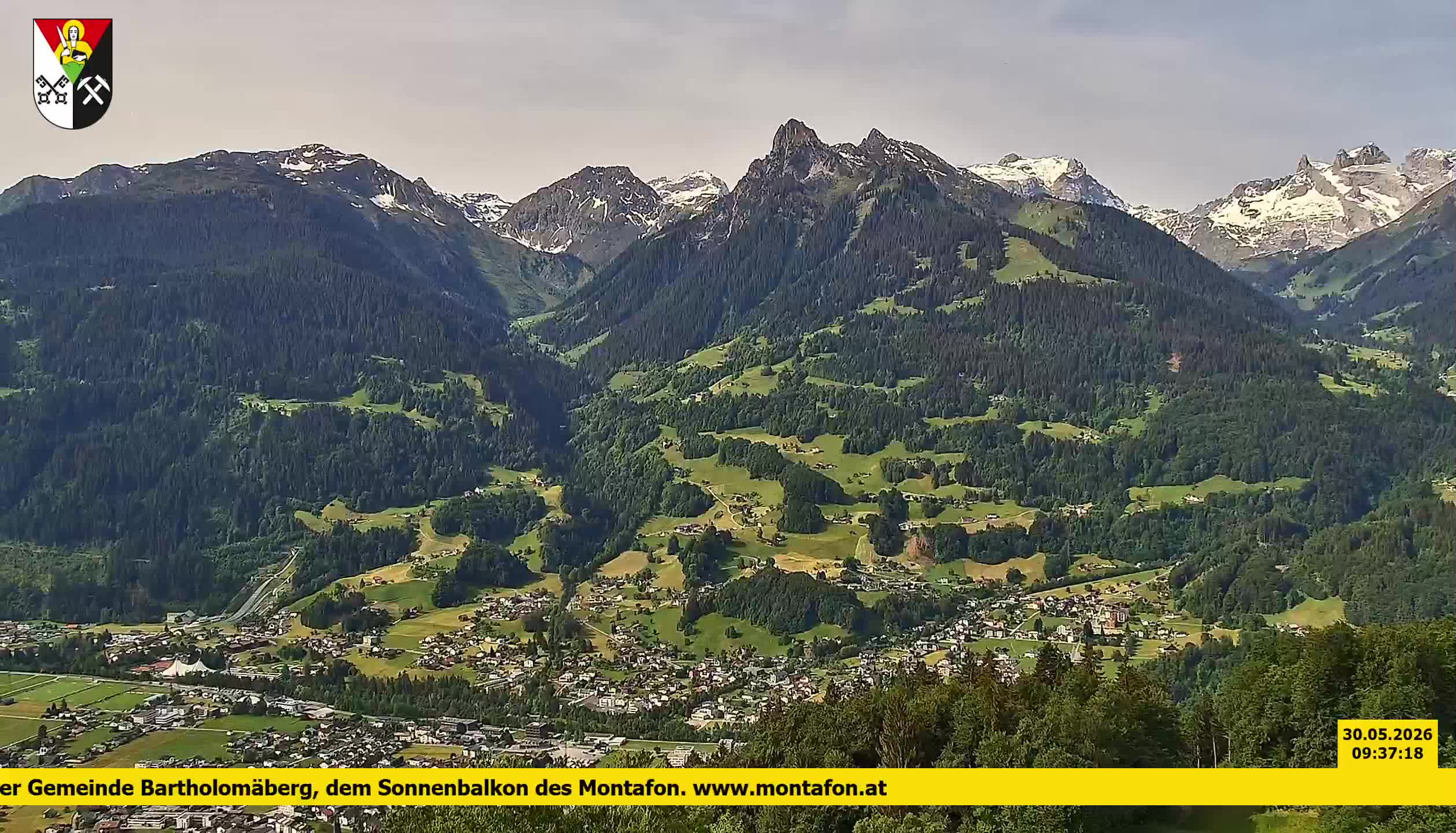 Bartholomäberg | Blick auf Schruns