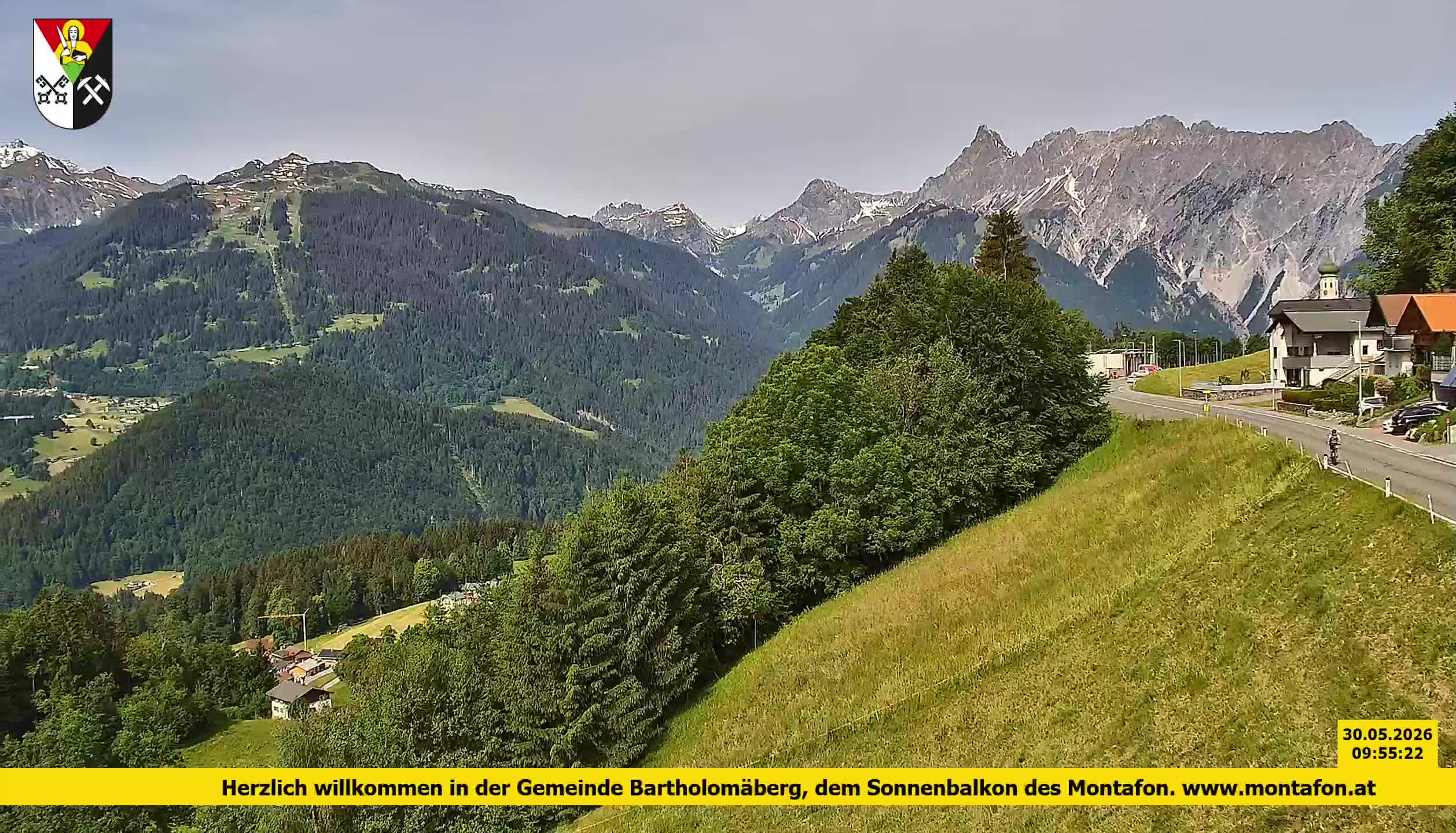 Bartholomäberg | Blick auf Schruns