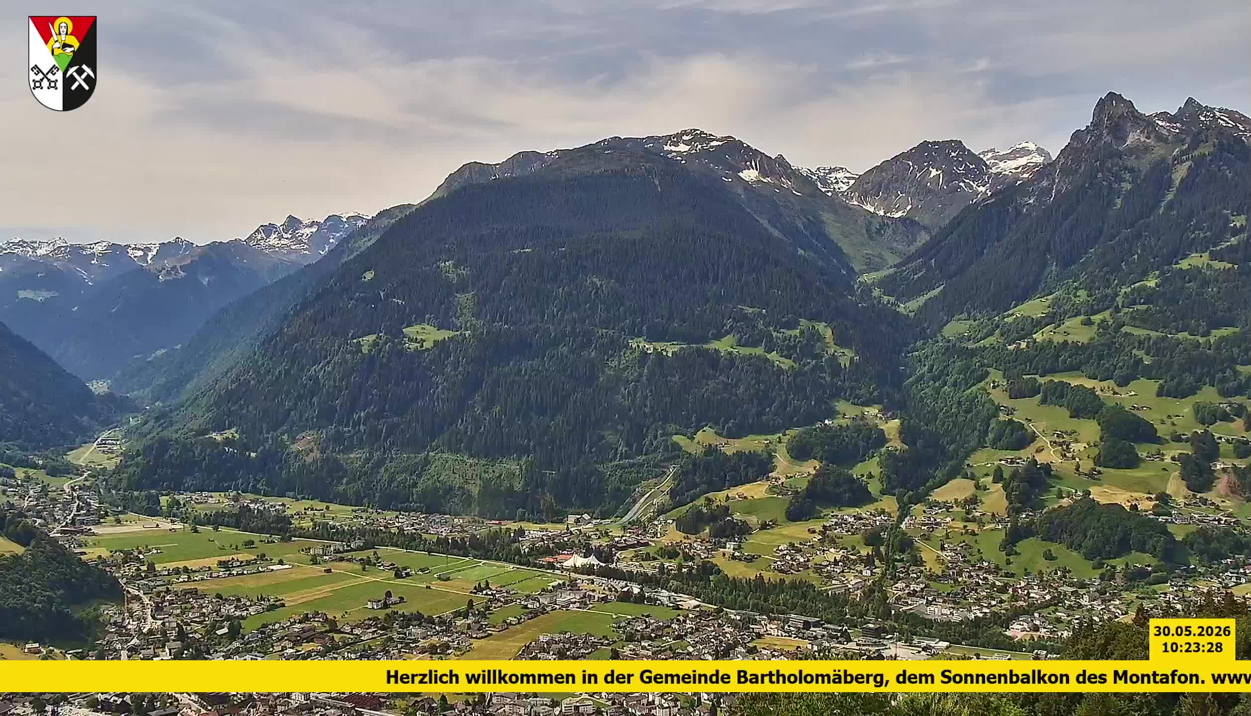 Bartholomäberg | Blick auf Schruns