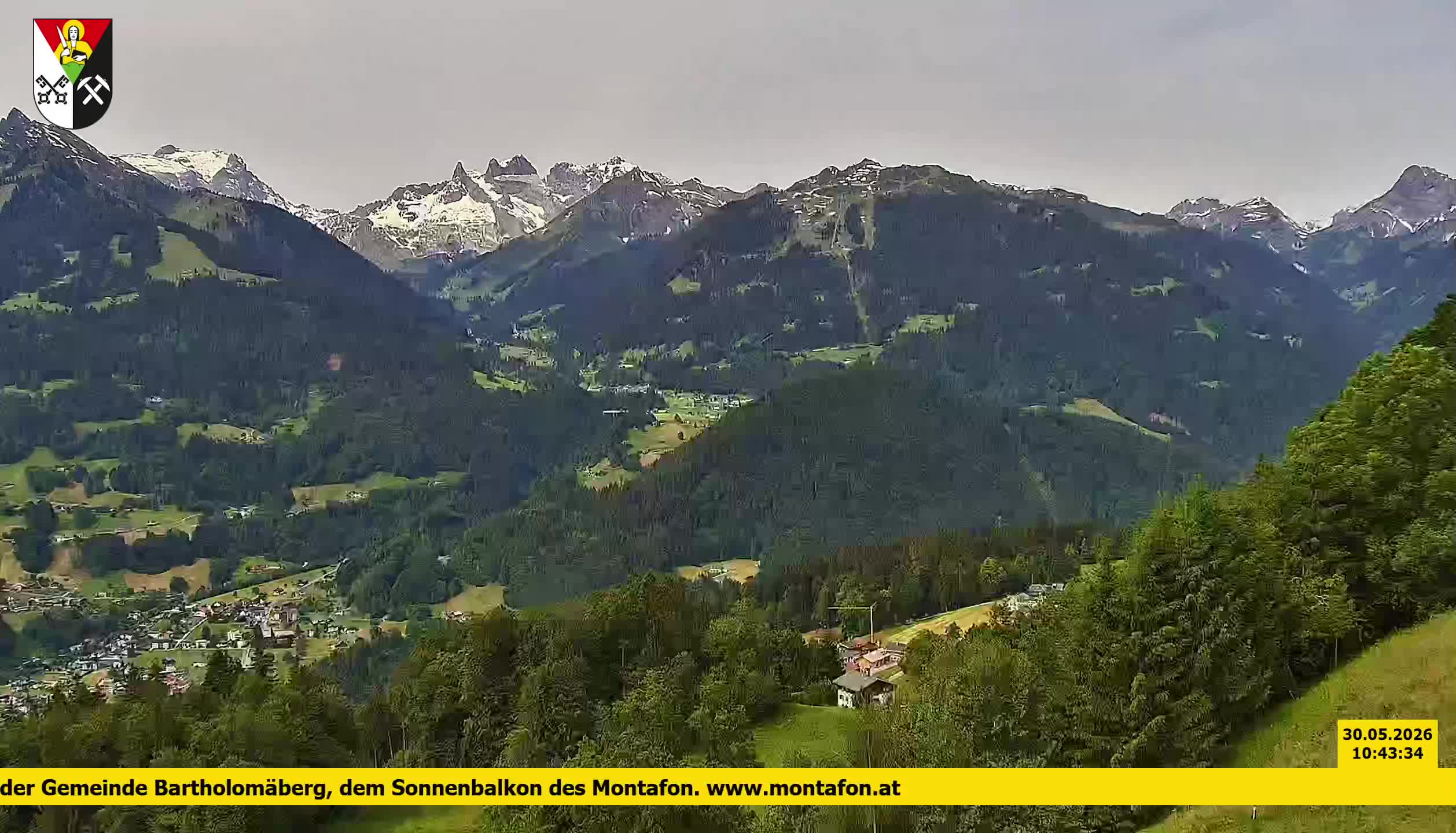 Bartholomäberg | Blick auf Schruns
