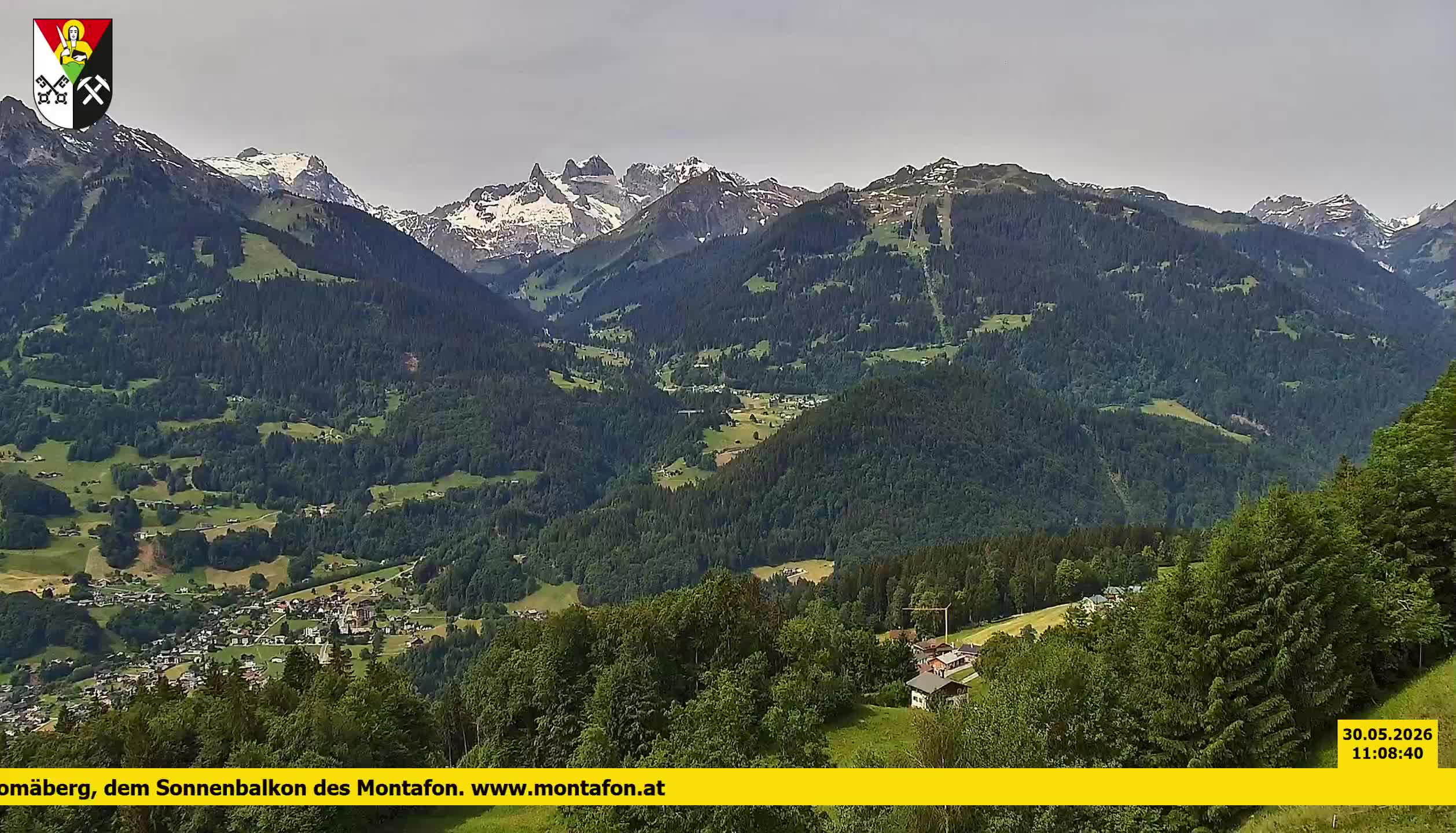 Bartholomäberg | Blick auf Schruns