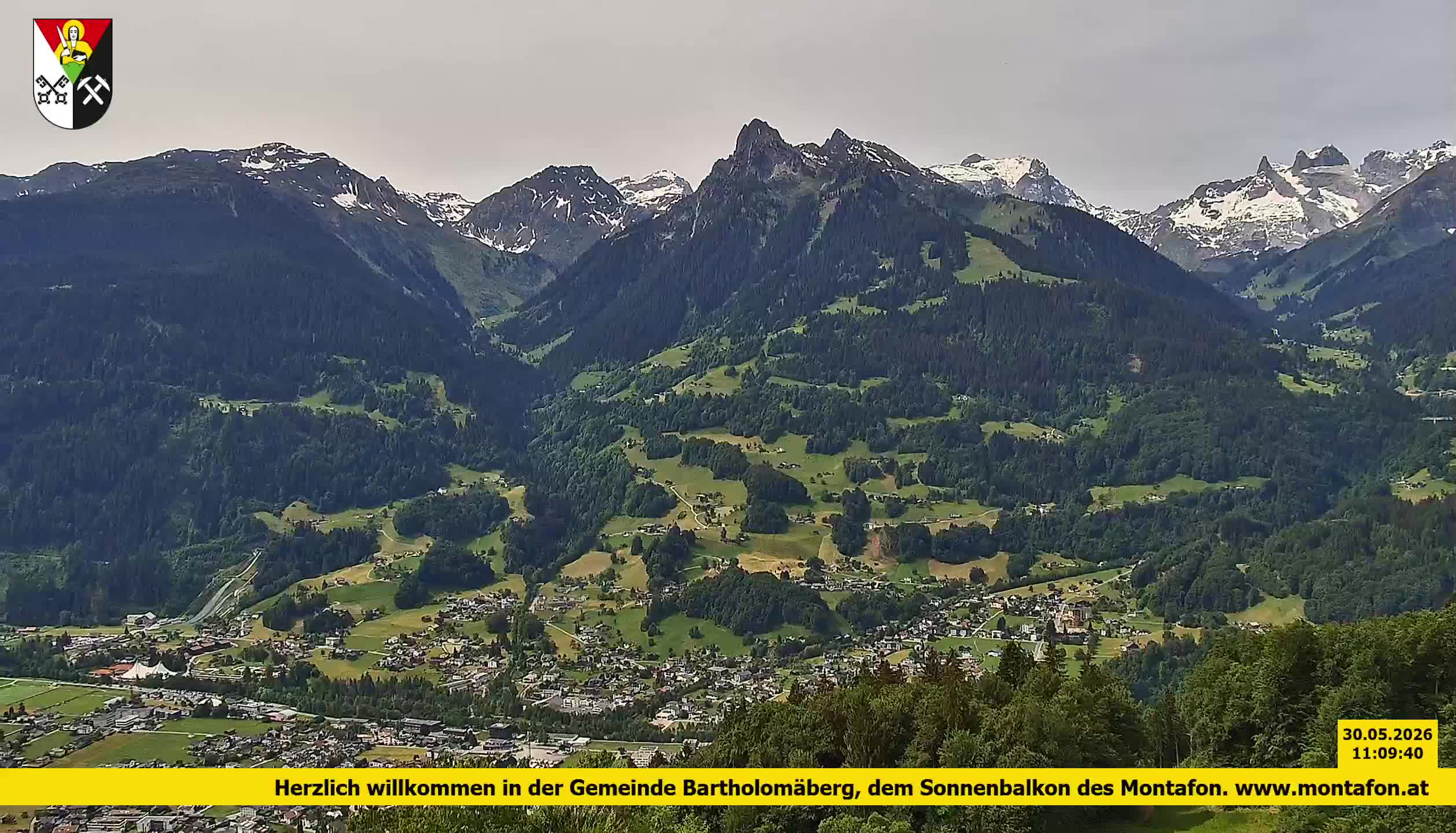 Bartholomäberg | Blick auf Schruns