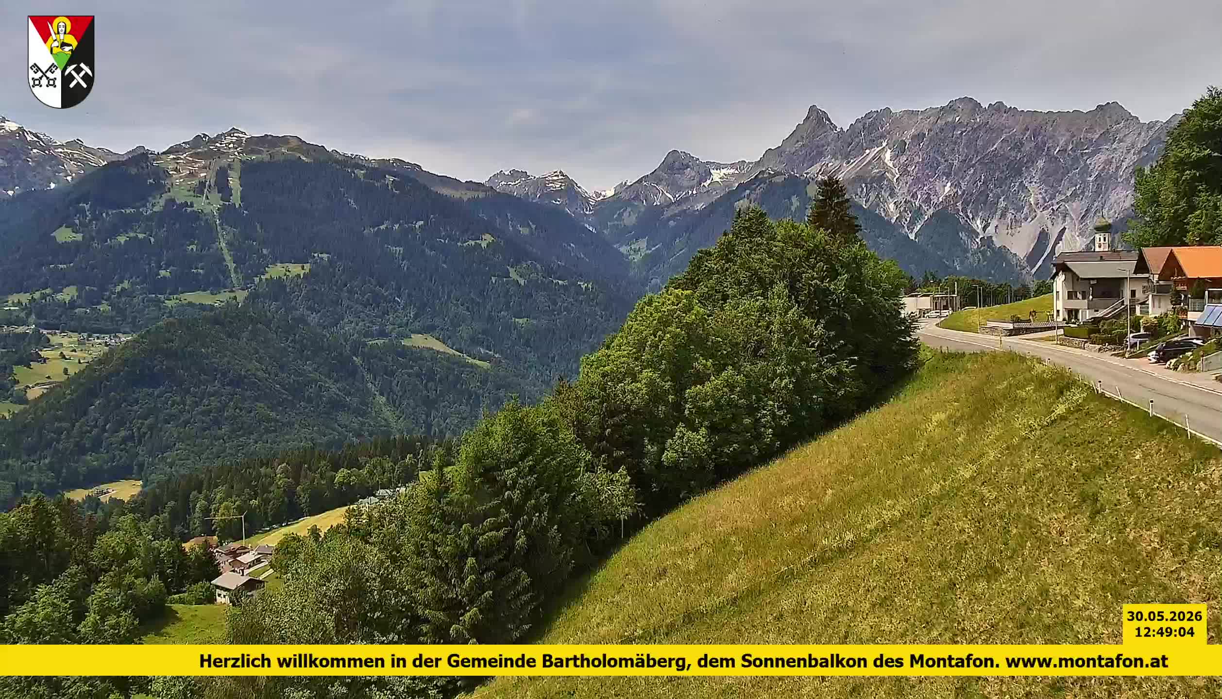 Bartholomäberg | Blick auf Schruns