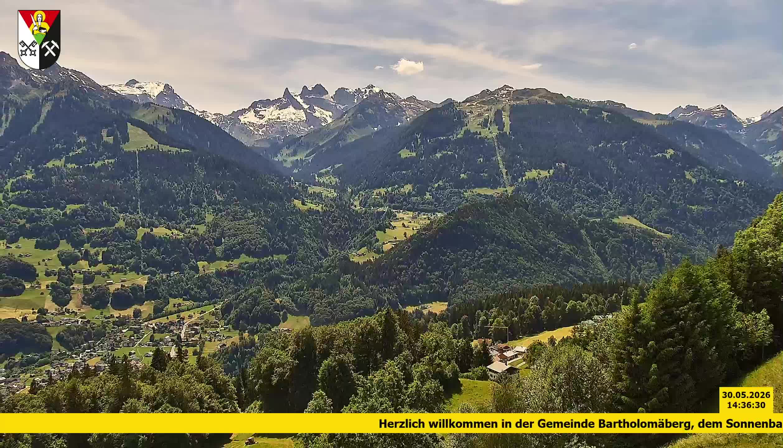 Bartholomäberg | Blick auf Schruns
