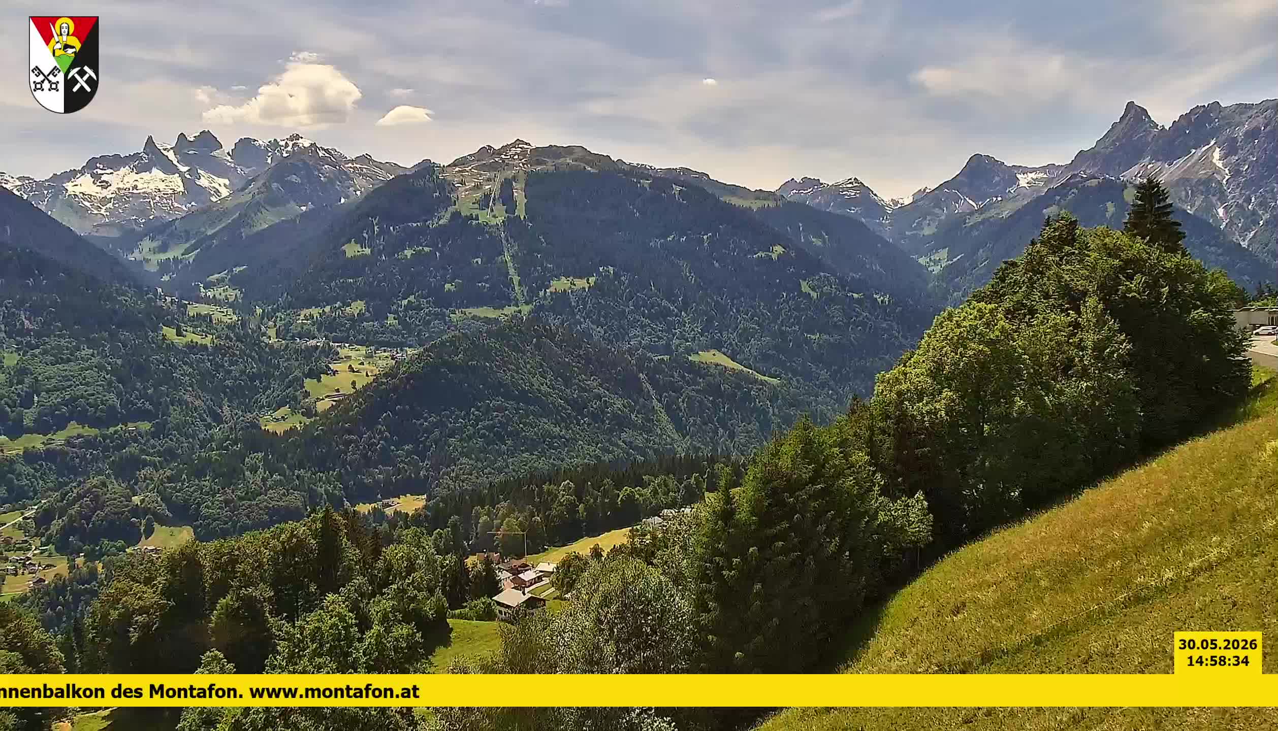 Bartholomäberg | Blick auf Schruns