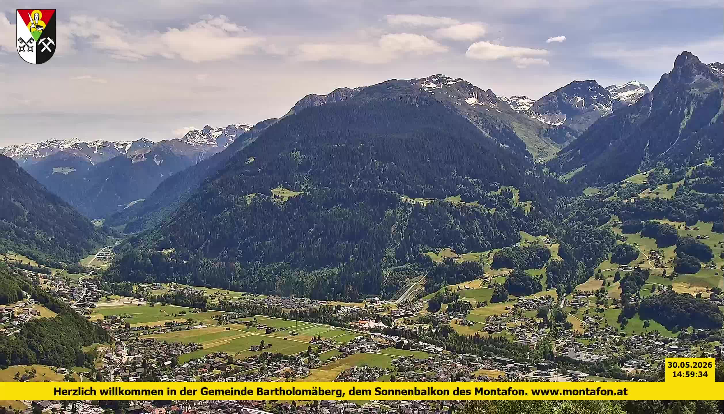 Bartholomäberg | Blick auf Schruns