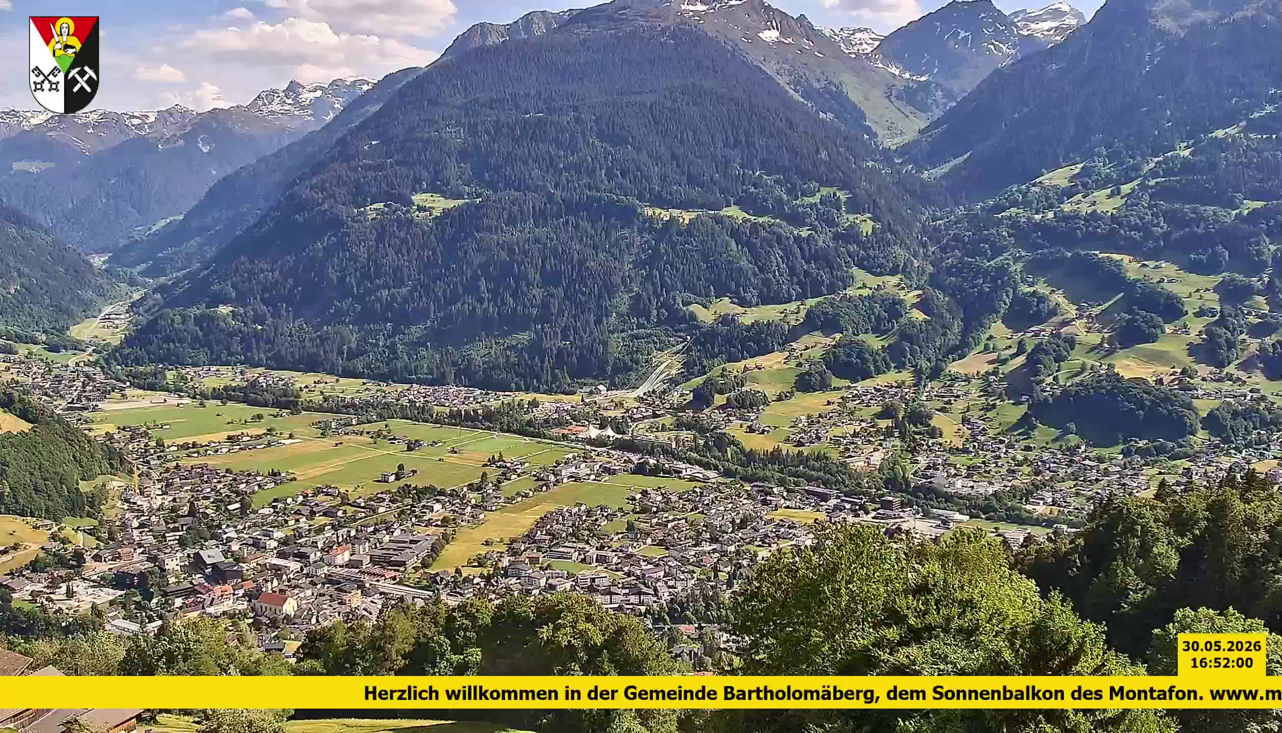 Bartholomäberg | Blick auf Schruns