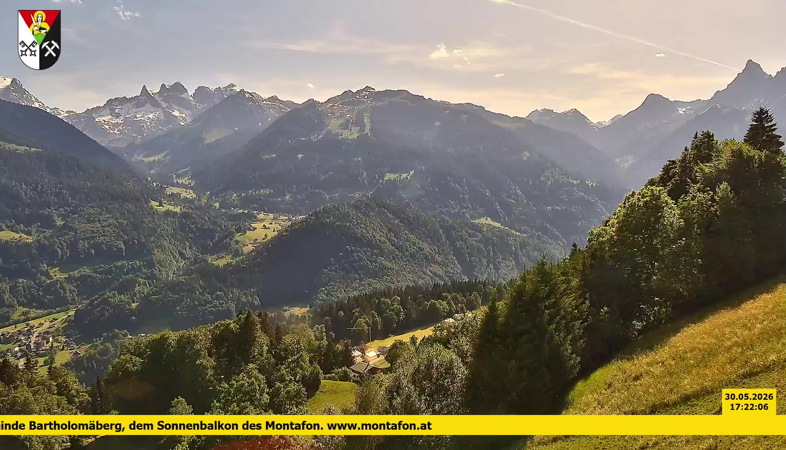 Bartholomäberg | Blick auf Schruns