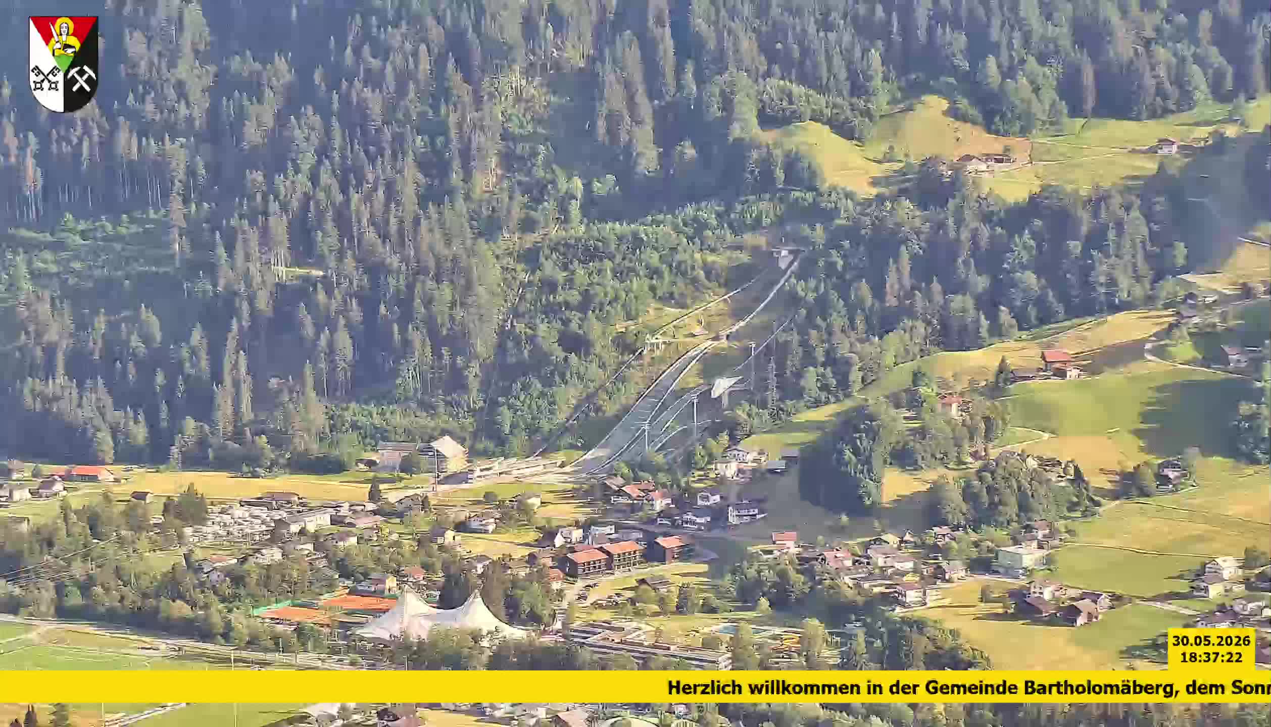 Bartholomäberg | Blick auf Schruns