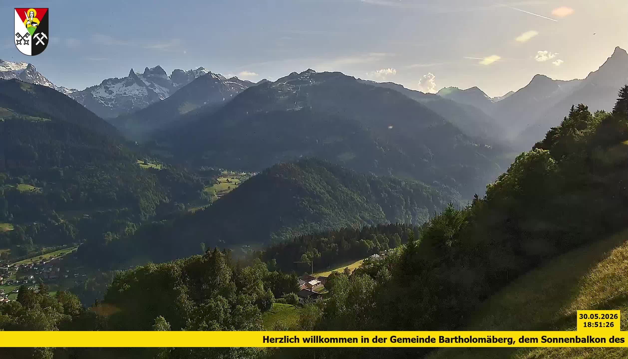 Bartholomäberg | Blick auf Schruns