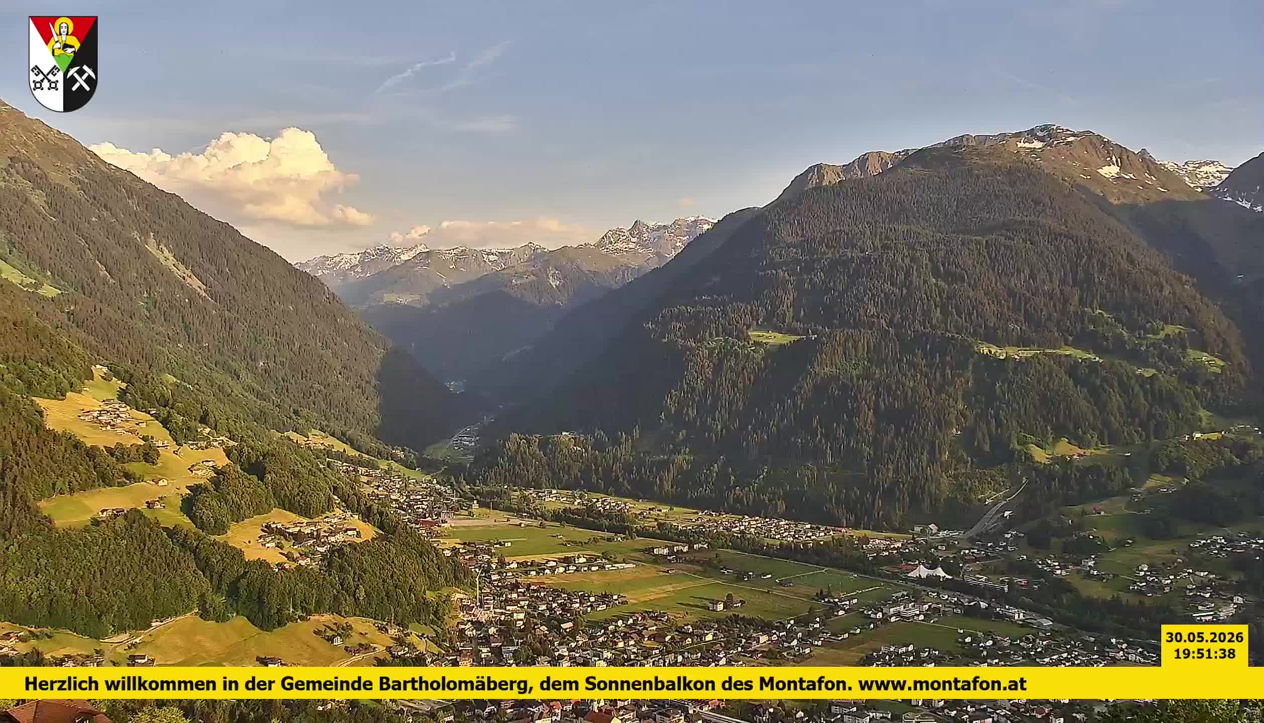 Bartholomäberg | Blick auf Schruns