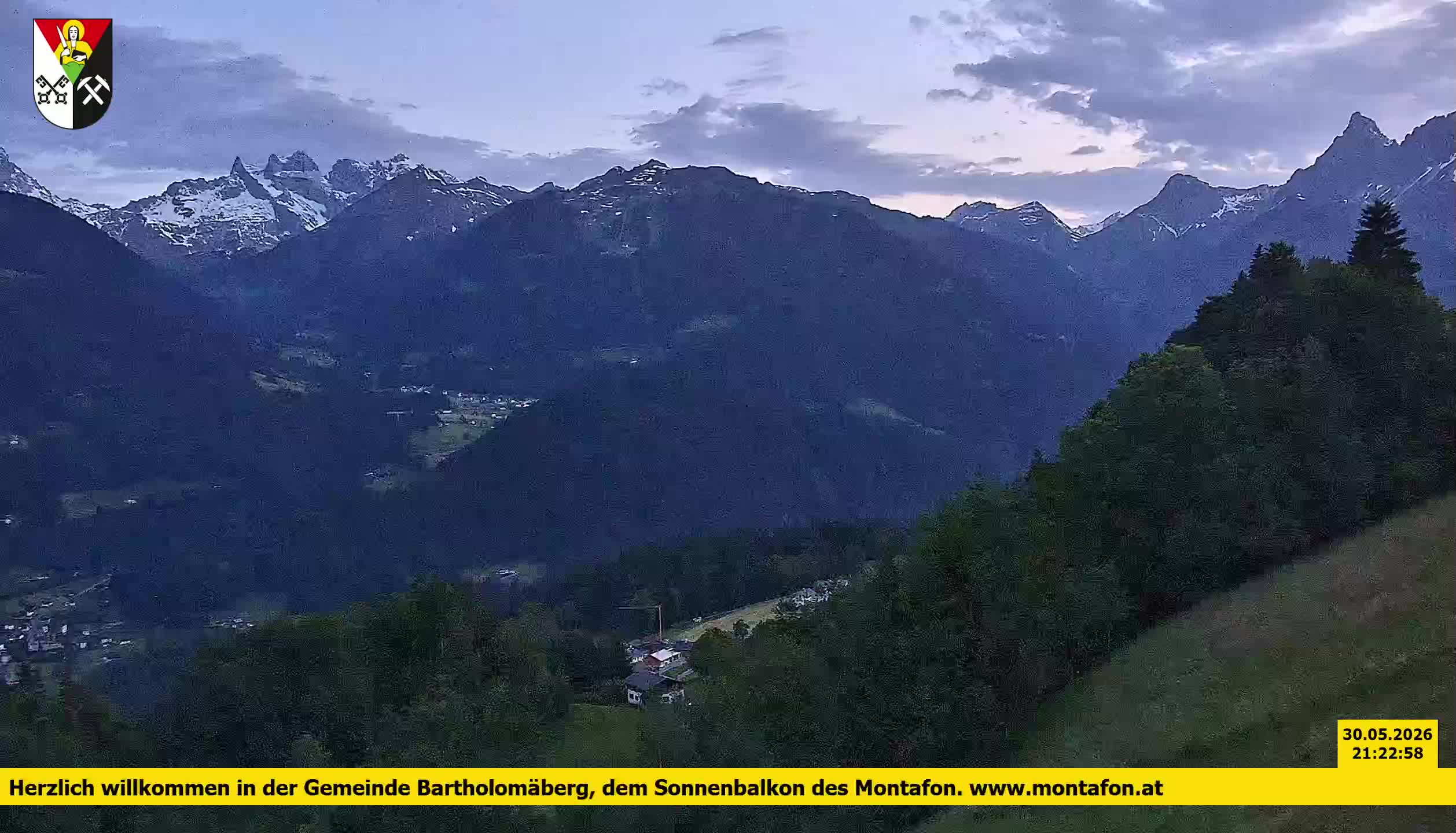 Bartholomäberg | Blick auf Schruns