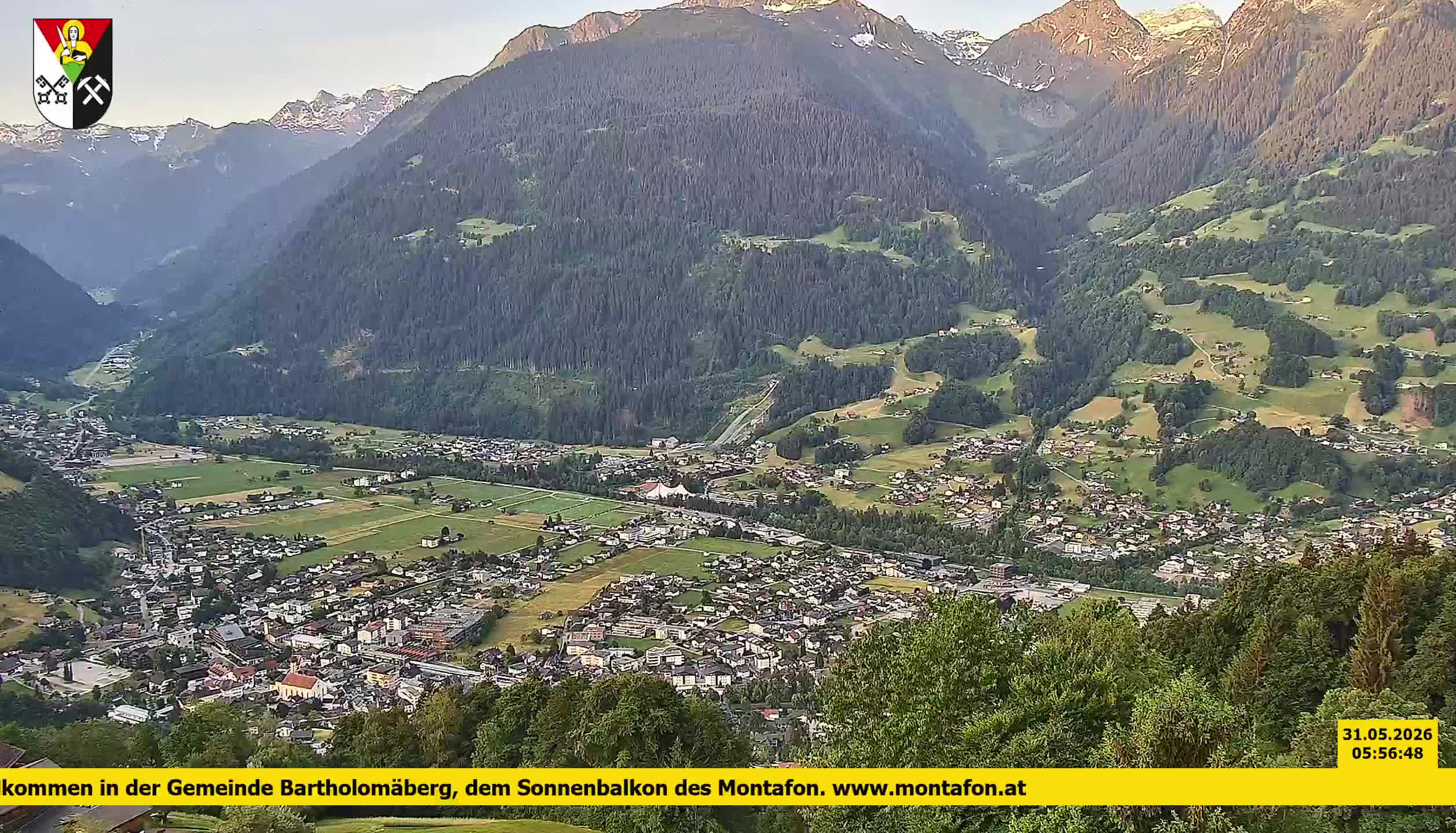 Bartholomäberg | Blick auf Schruns
