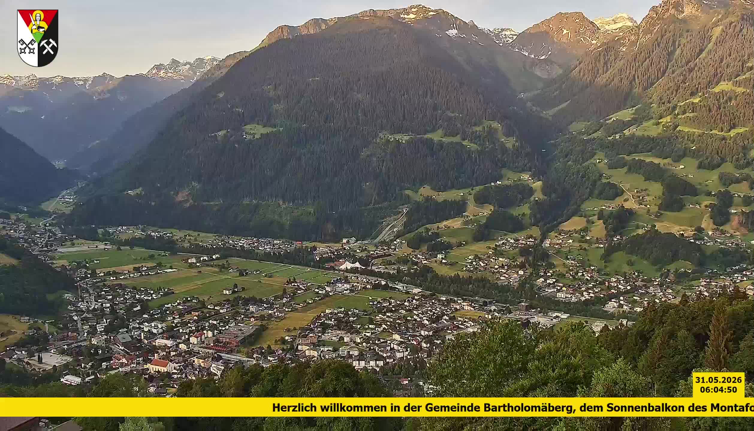 Bartholomäberg | Blick auf Schruns