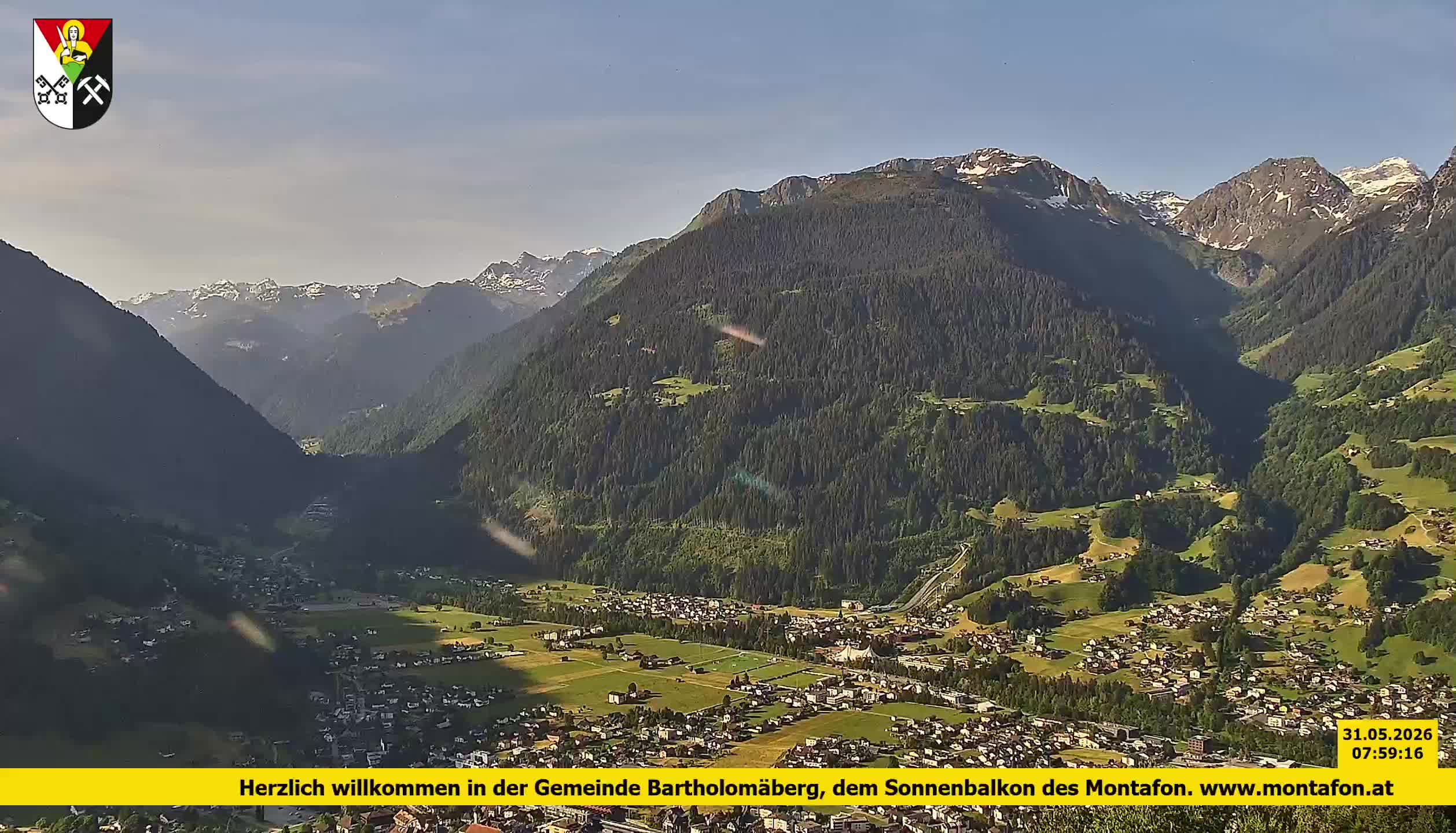Bartholomäberg | Blick auf Schruns