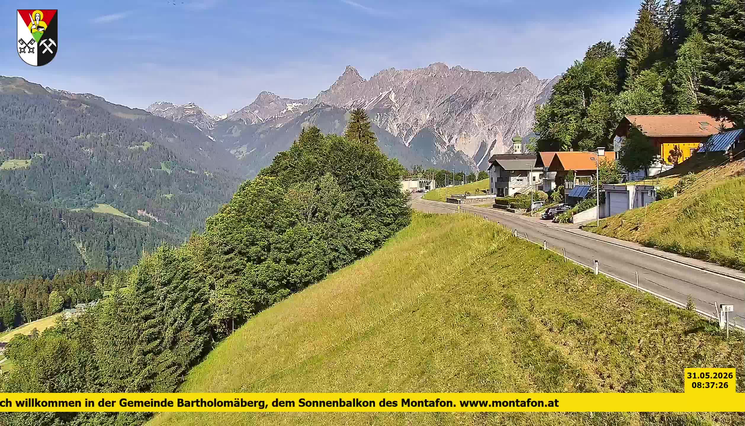 Bartholomäberg | Blick auf Schruns
