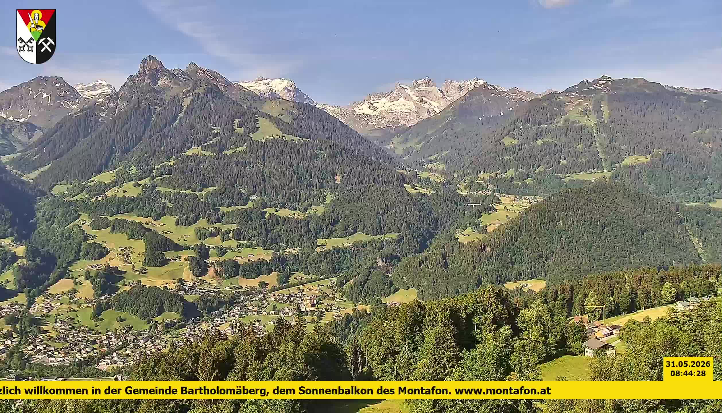 Bartholomäberg | Blick auf Schruns