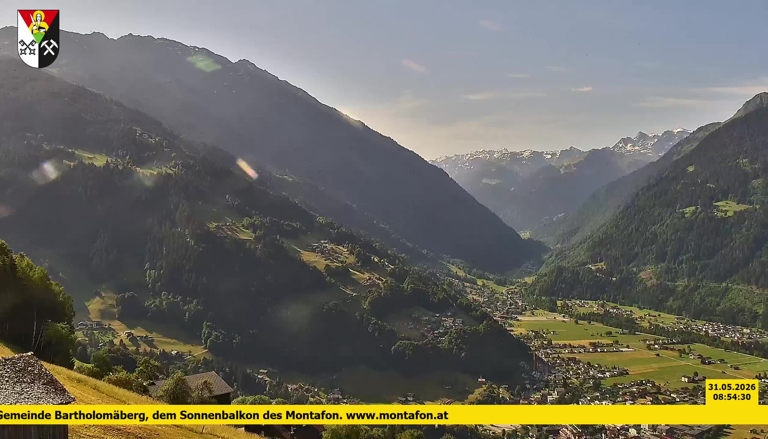 Bartholomäberg | Blick auf Schruns