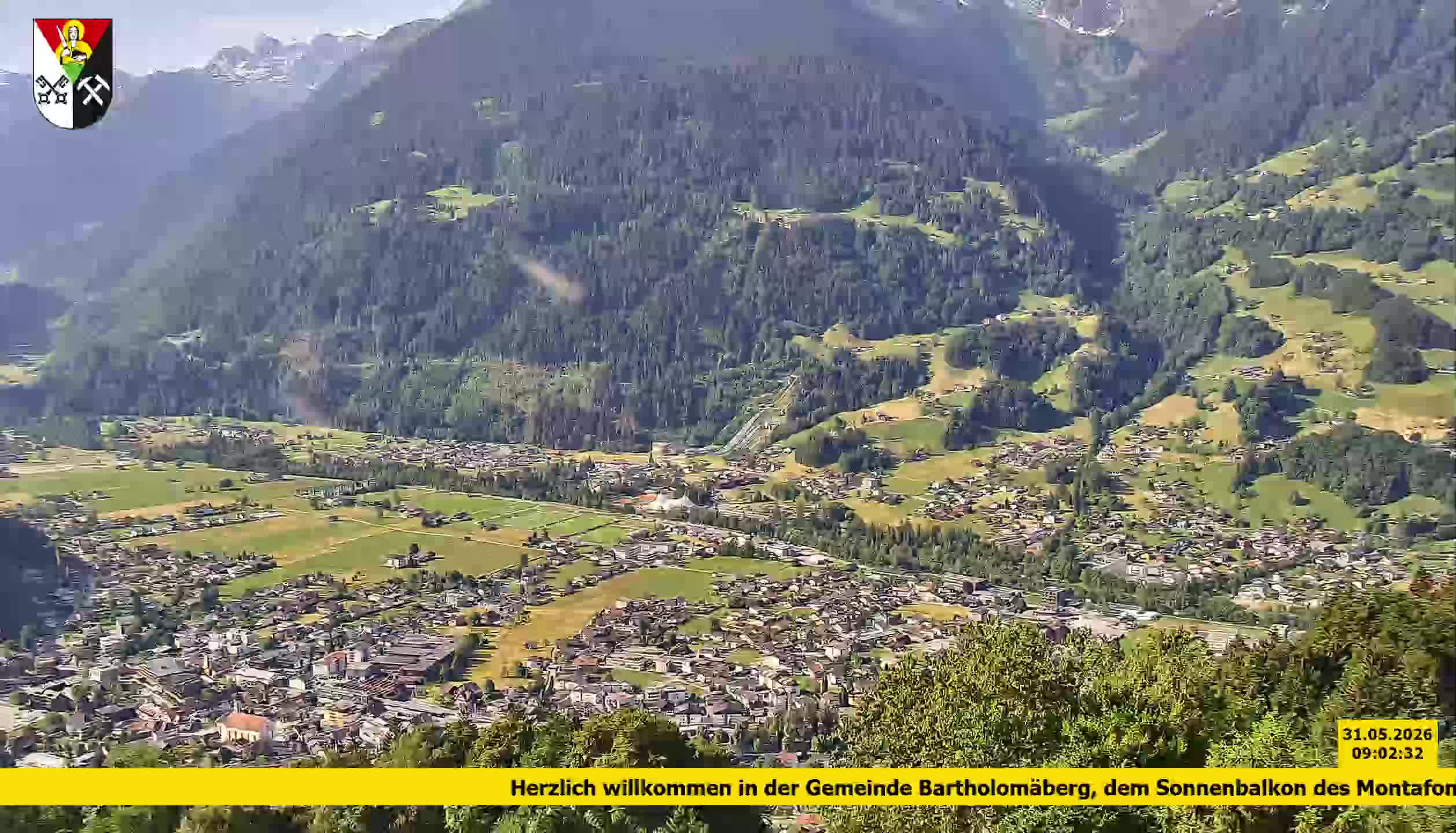 Bartholomäberg | Blick auf Schruns