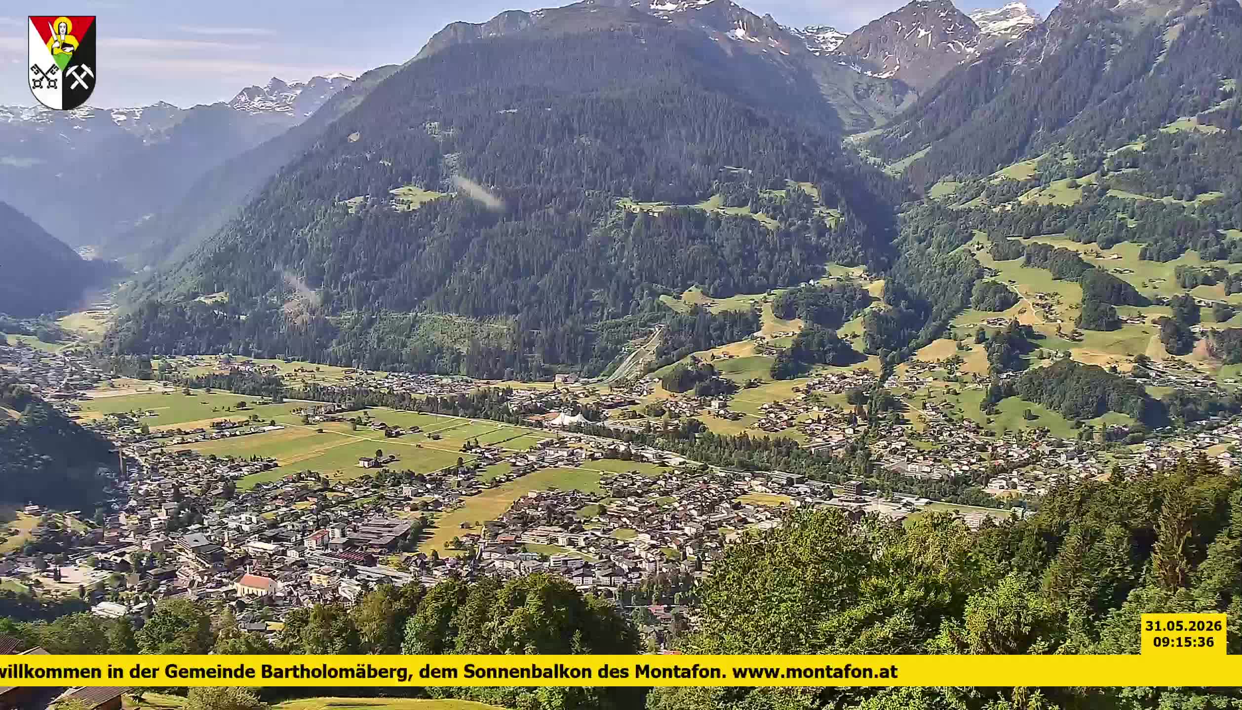 Bartholomäberg | Blick auf Schruns