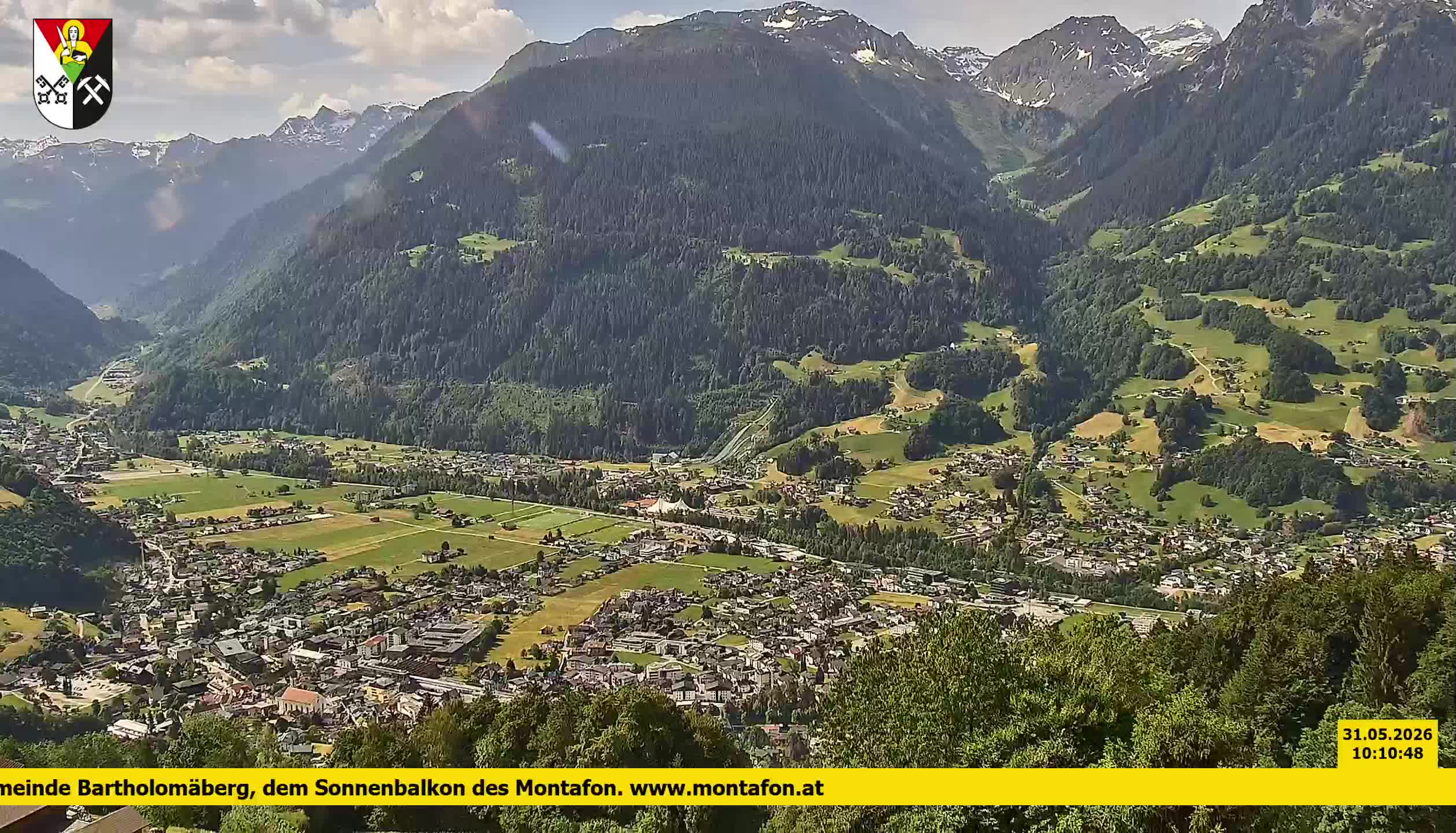 Bartholomäberg | Blick auf Schruns