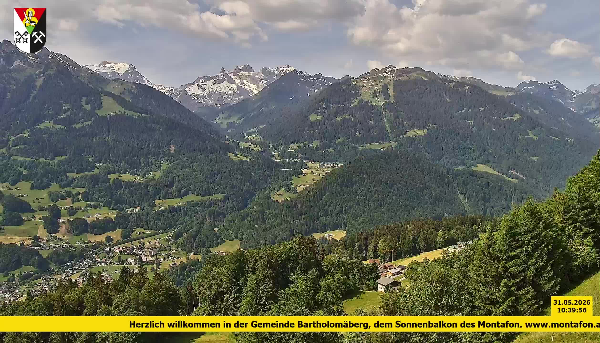 Bartholomäberg | Blick auf Schruns
