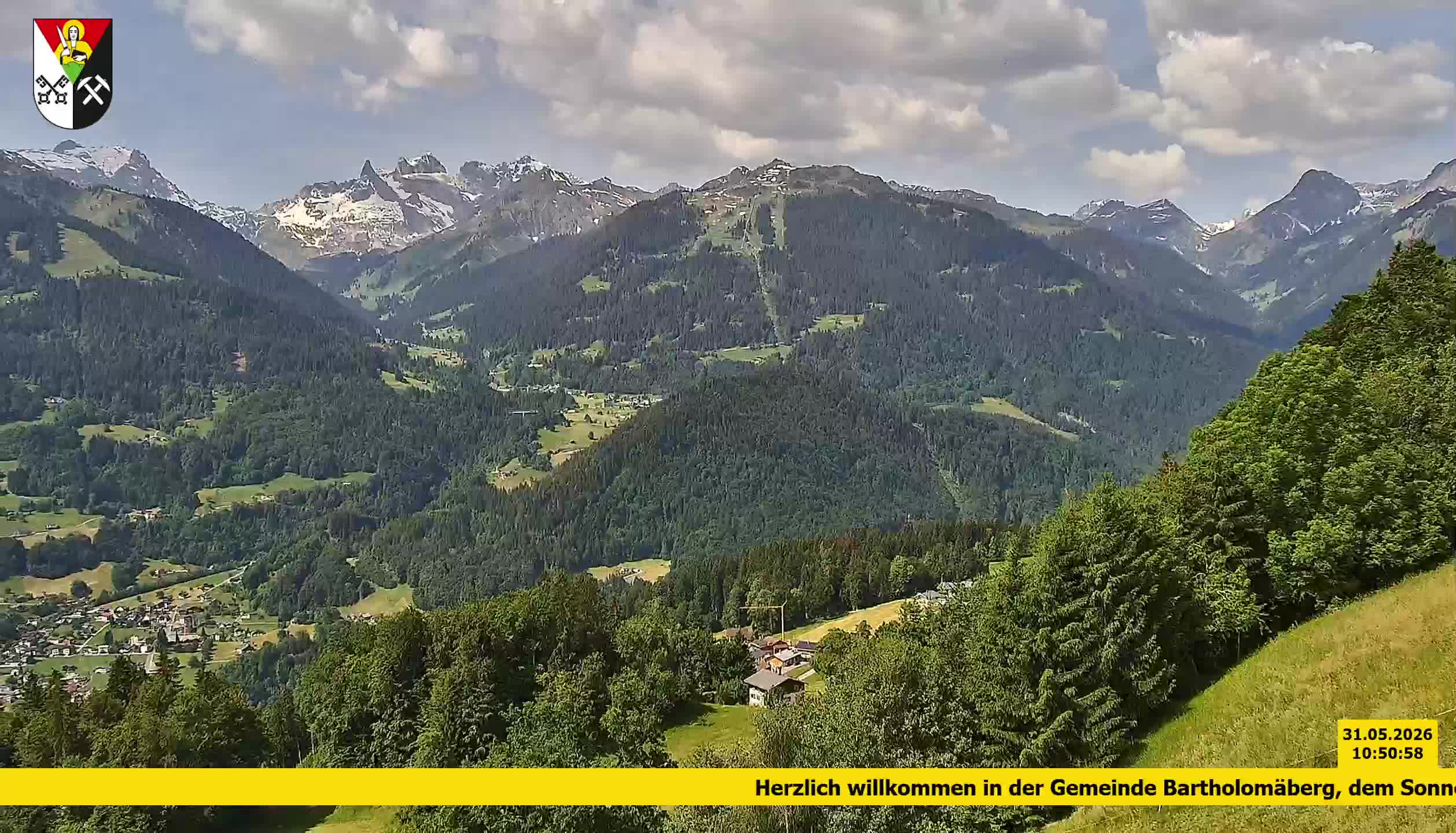 Bartholomäberg | Blick auf Schruns