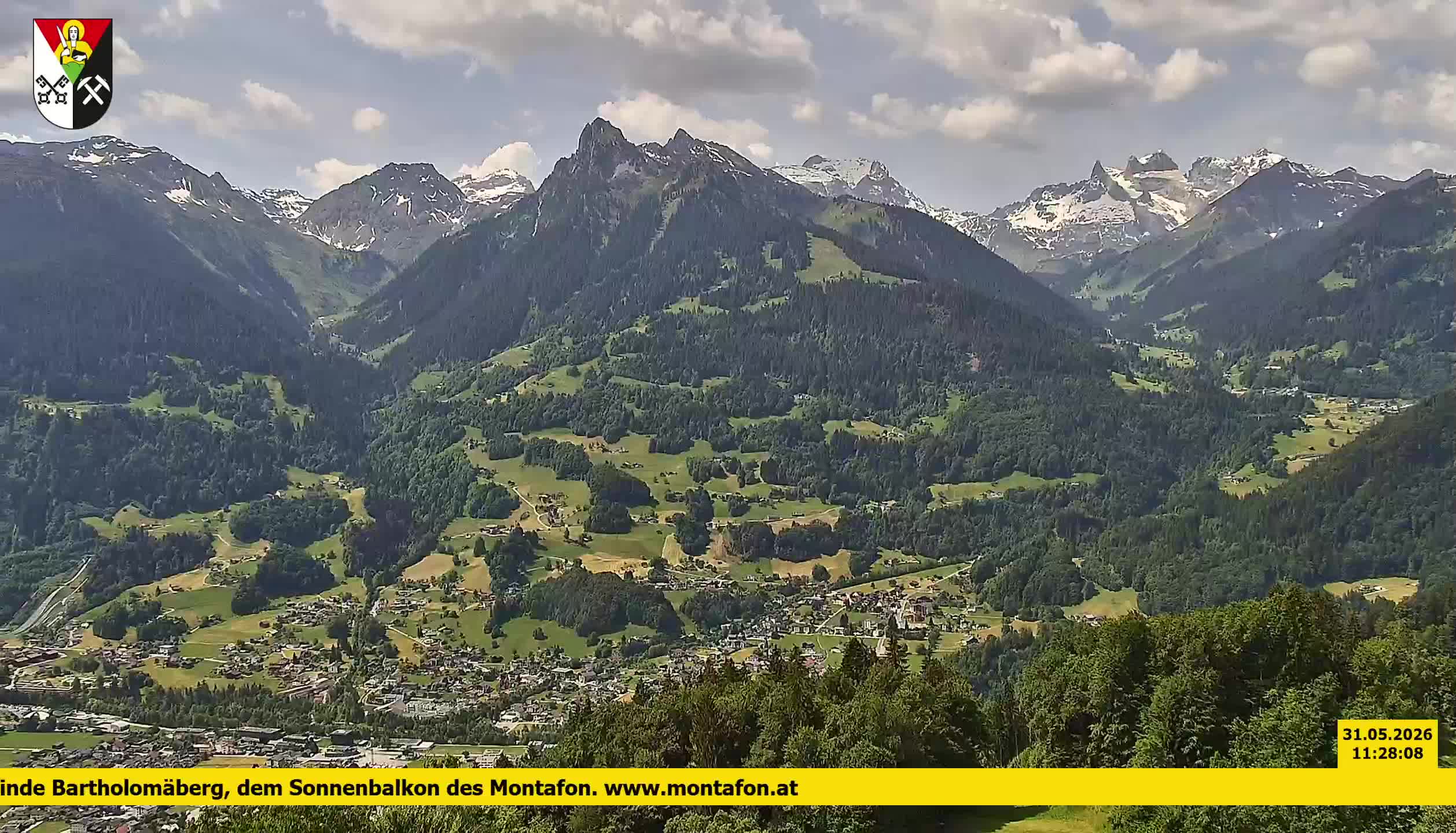 Bartholomäberg | Blick auf Schruns