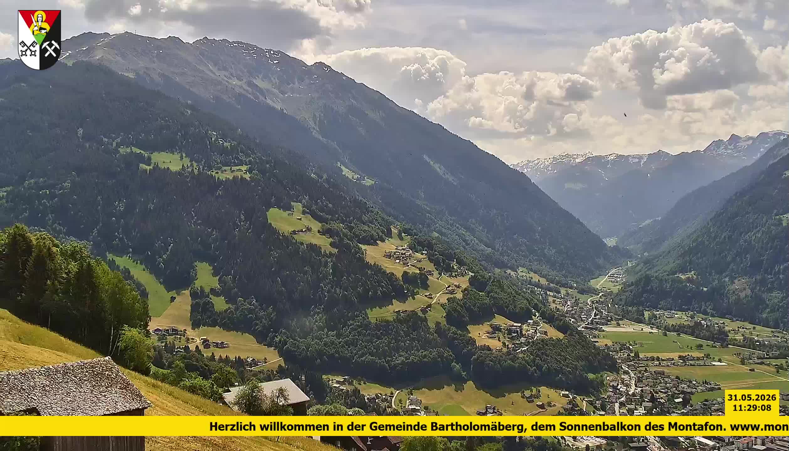 Bartholomäberg | Blick auf Schruns