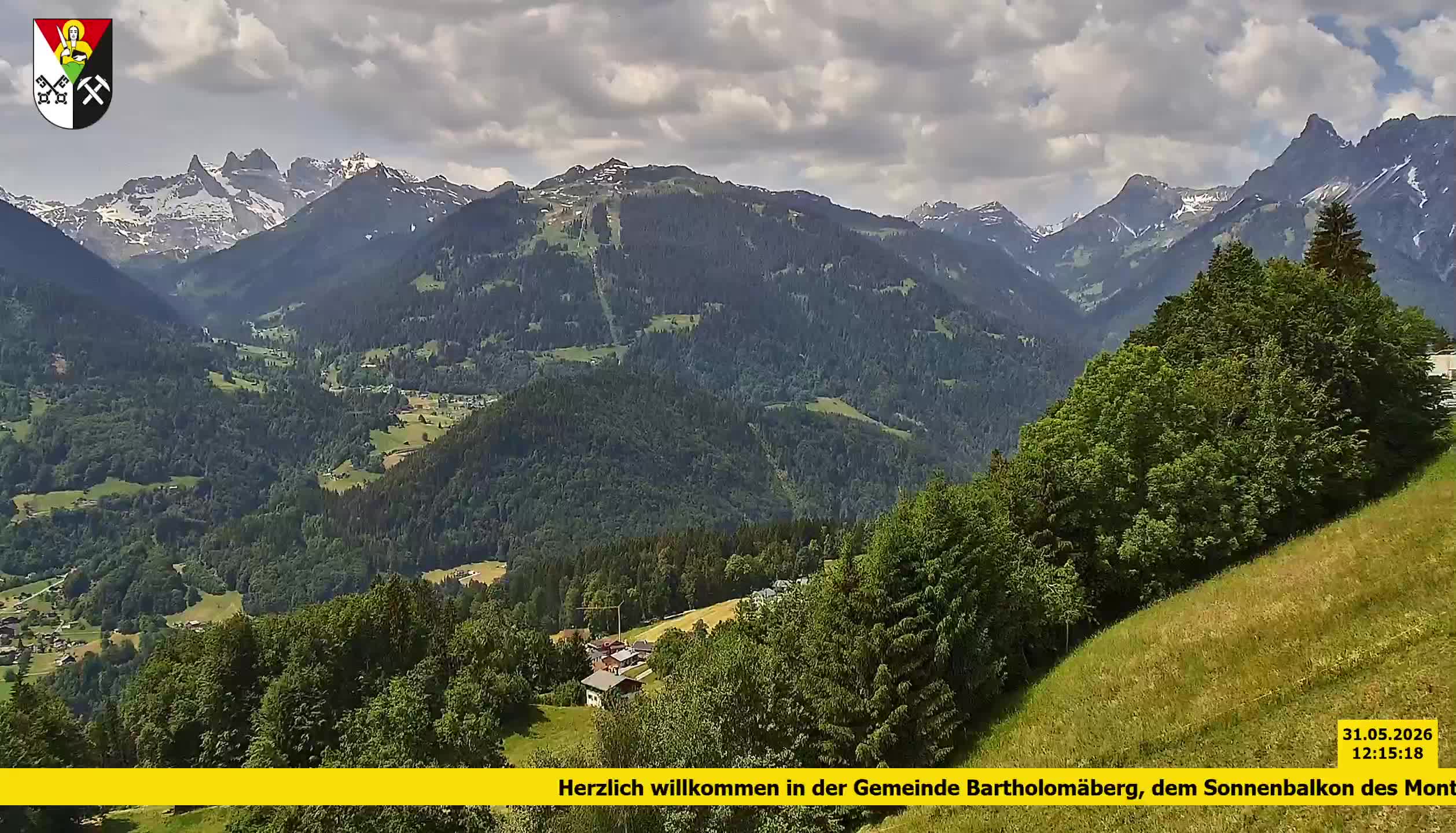Bartholomäberg | Blick auf Schruns