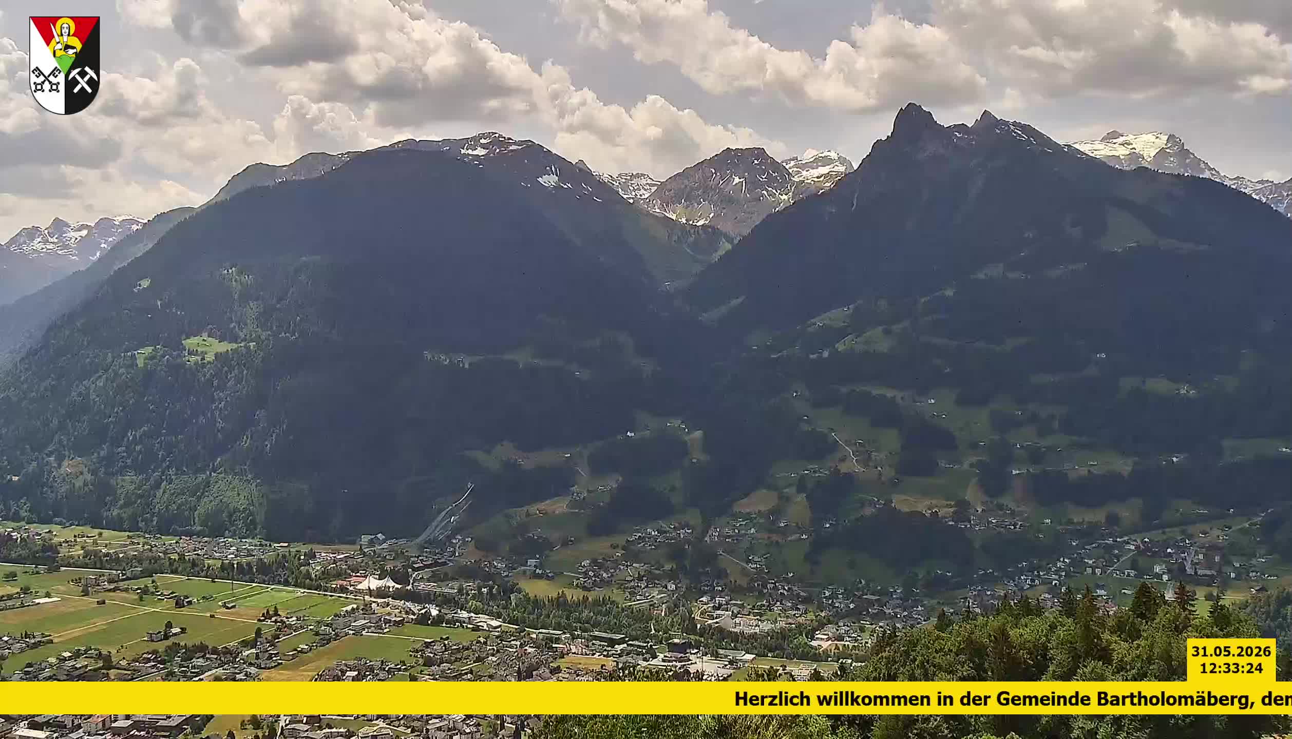 Bartholomäberg | Blick auf Schruns