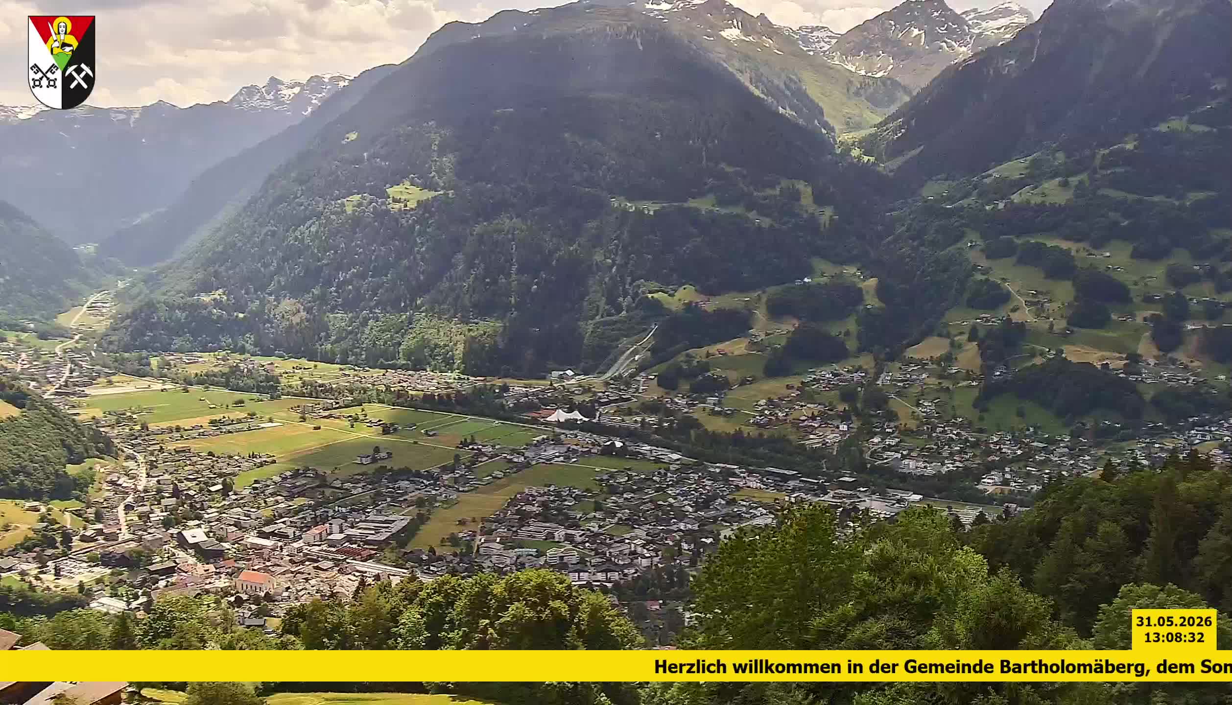 Bartholomäberg | Blick auf Schruns