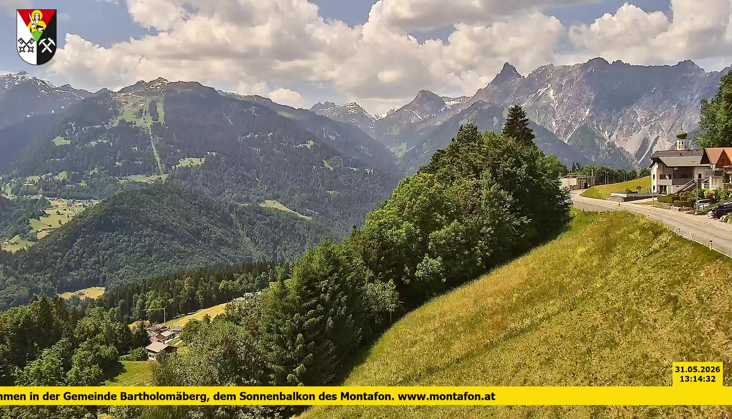 Bartholomäberg | Blick auf Schruns