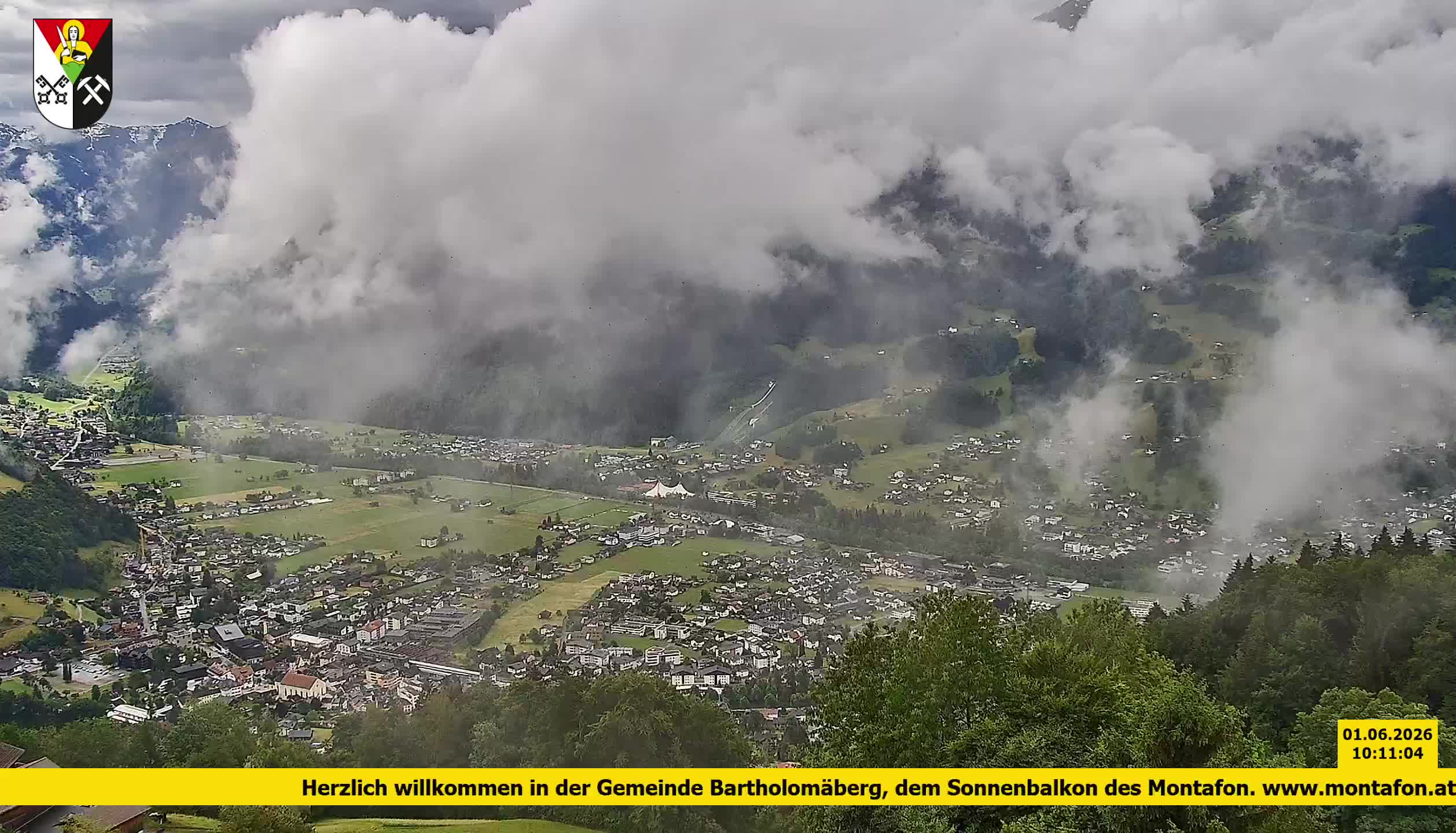 Bartholomäberg | Blick auf Schruns