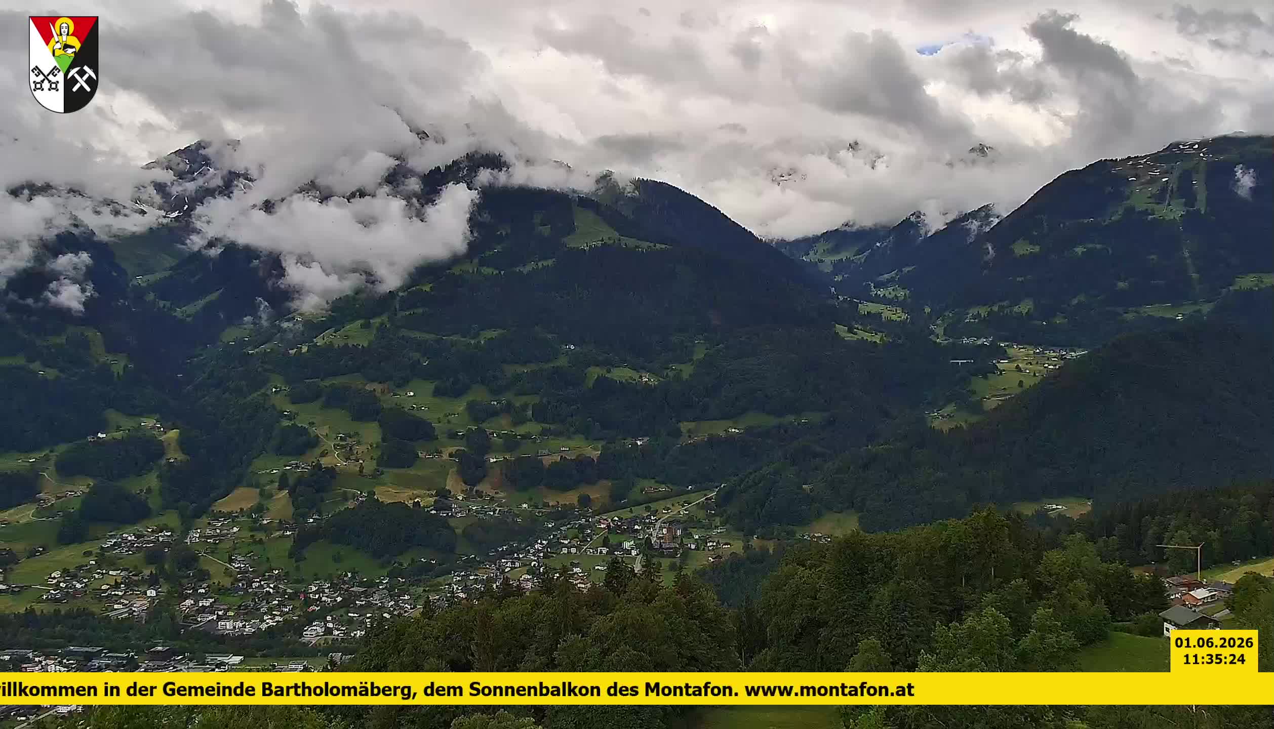 Bartholomäberg | Blick auf Schruns