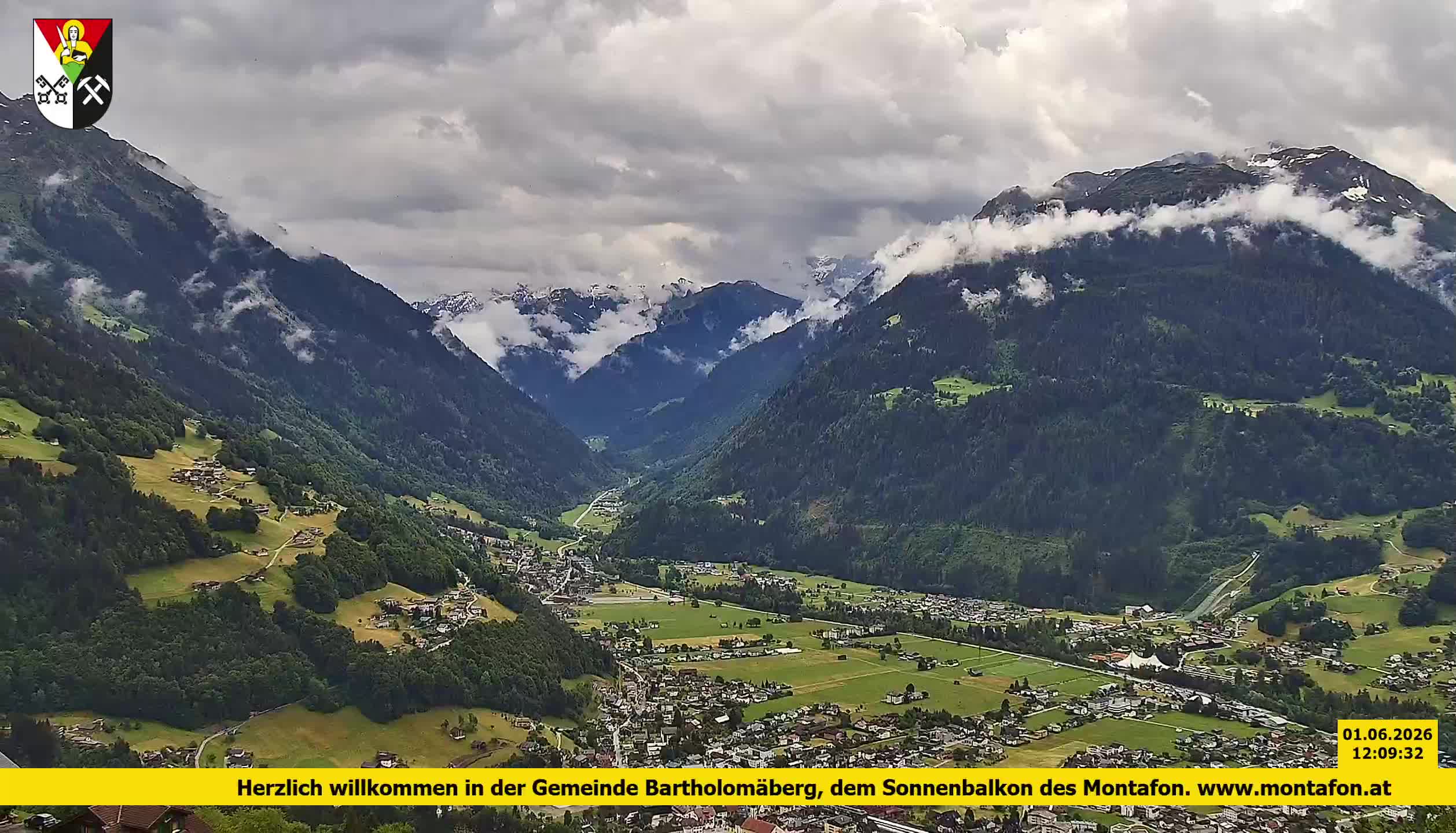 Bartholomäberg | Blick auf Schruns