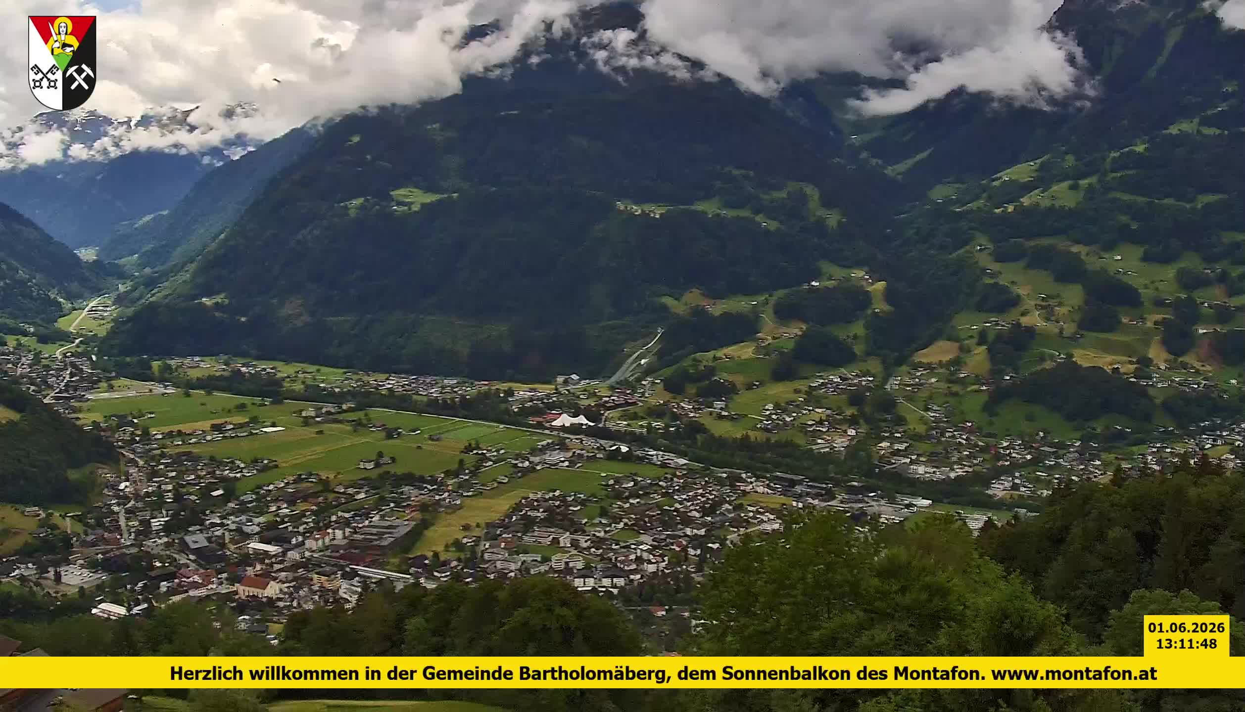 Bartholomäberg | Blick auf Schruns