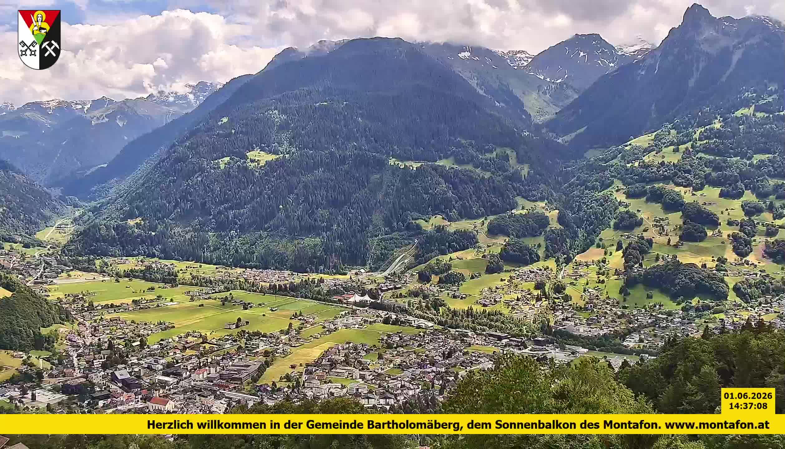 Bartholomäberg | Blick auf Schruns