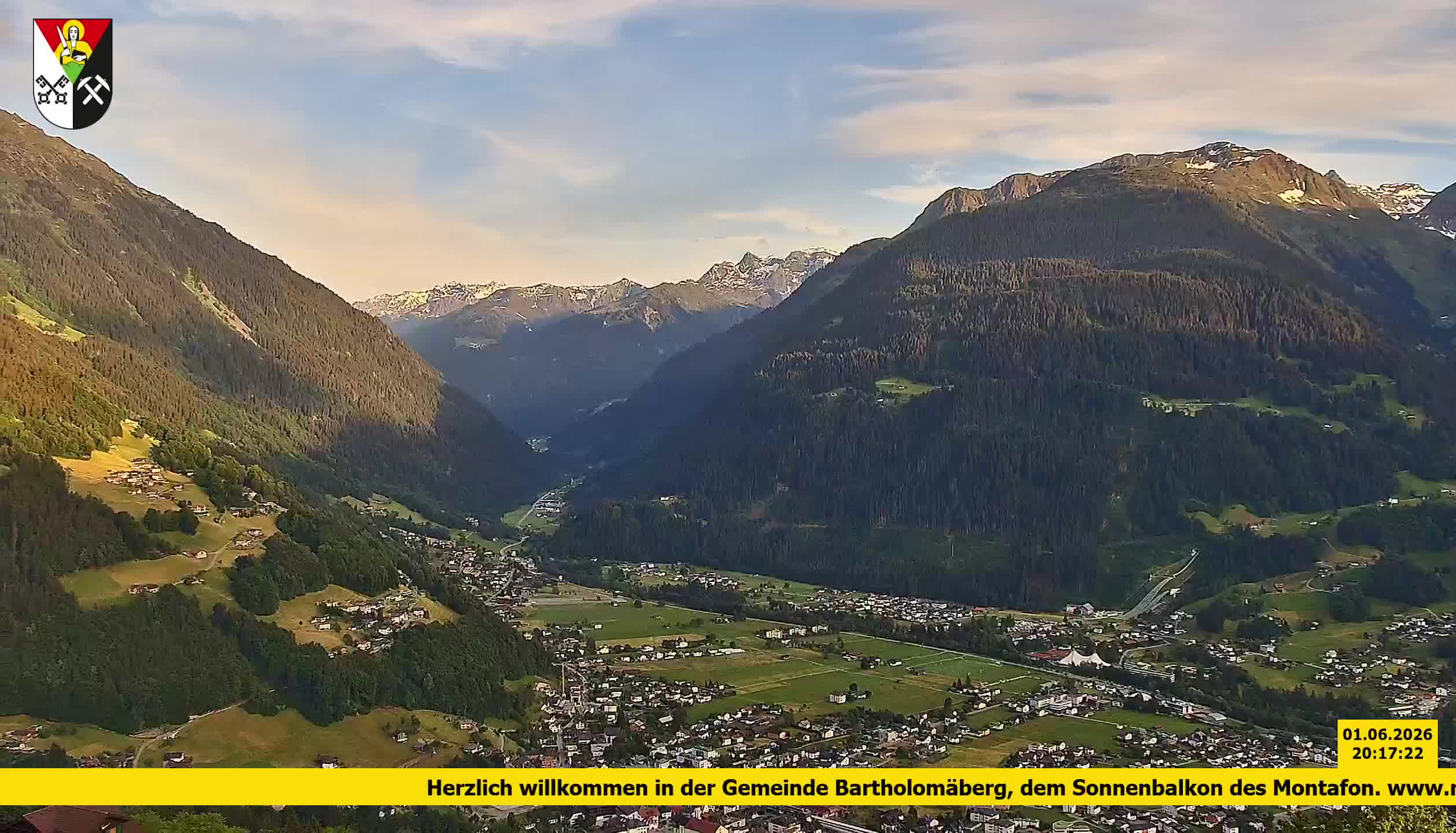 Bartholomäberg | Blick auf Schruns