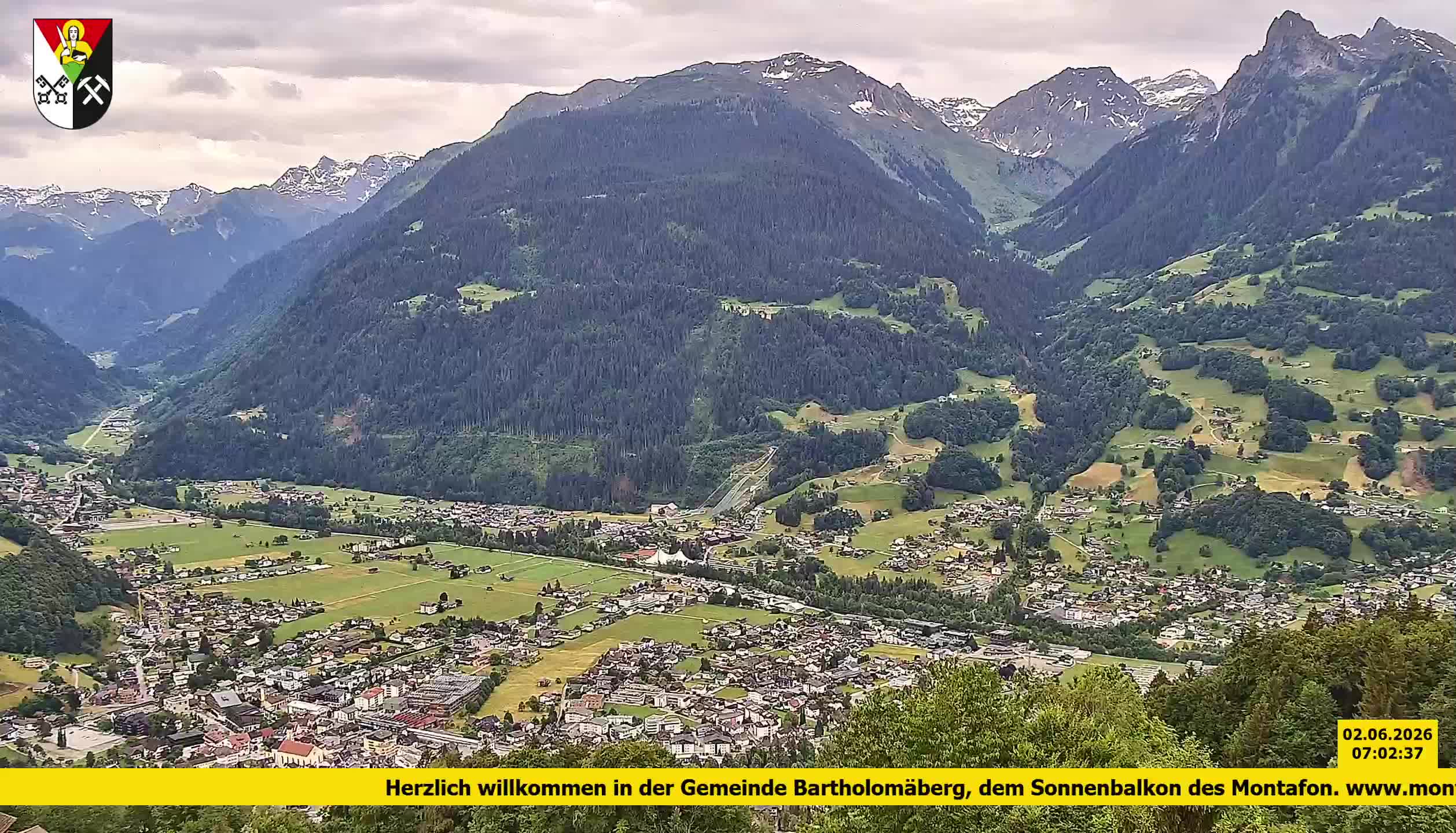 Bartholomäberg | Blick auf Schruns