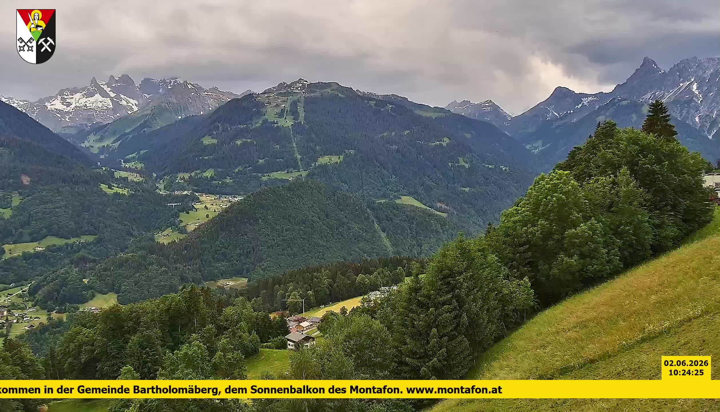 Bartholomäberg | Blick auf Schruns