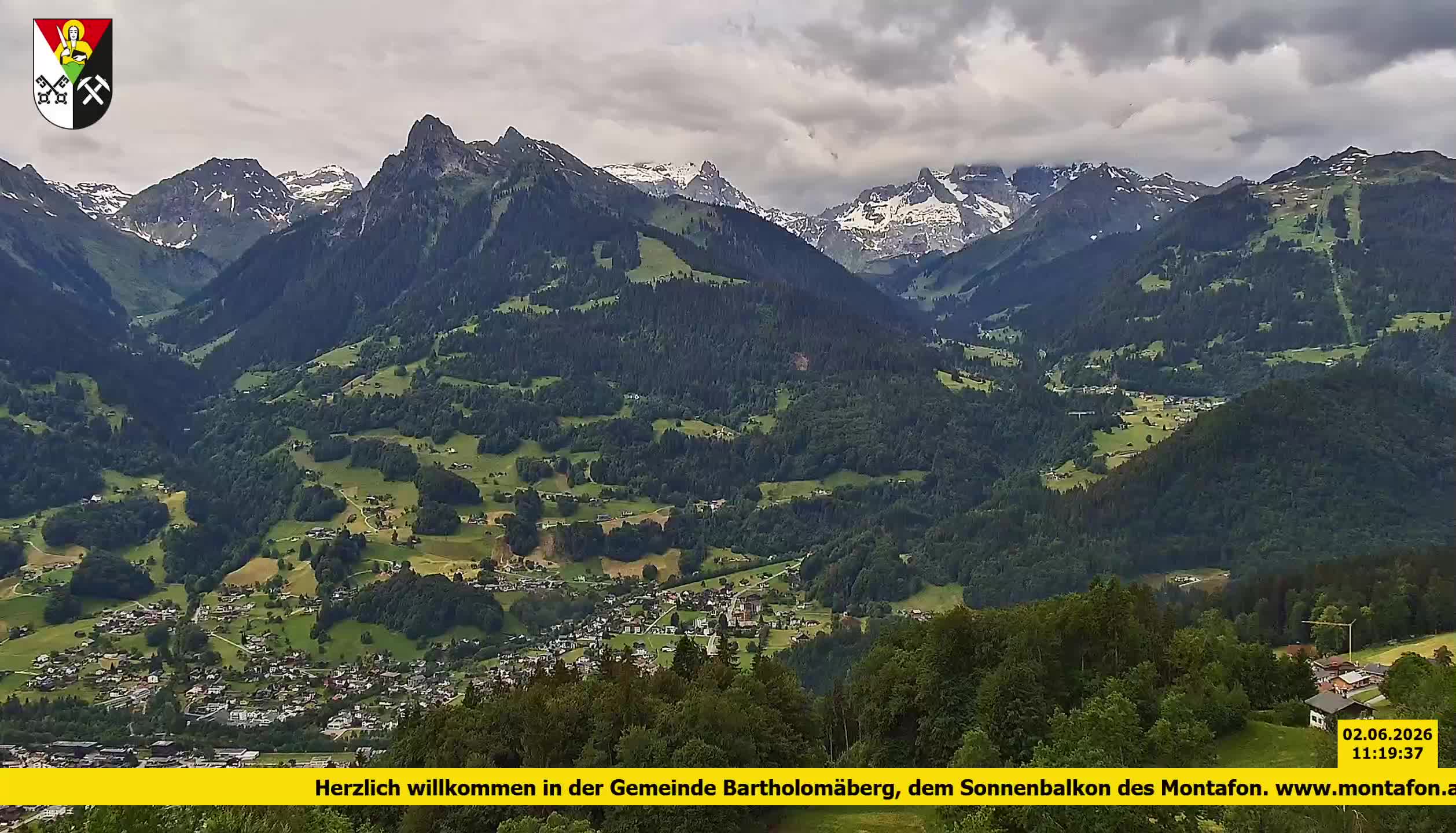 Bartholomäberg | Blick auf Schruns