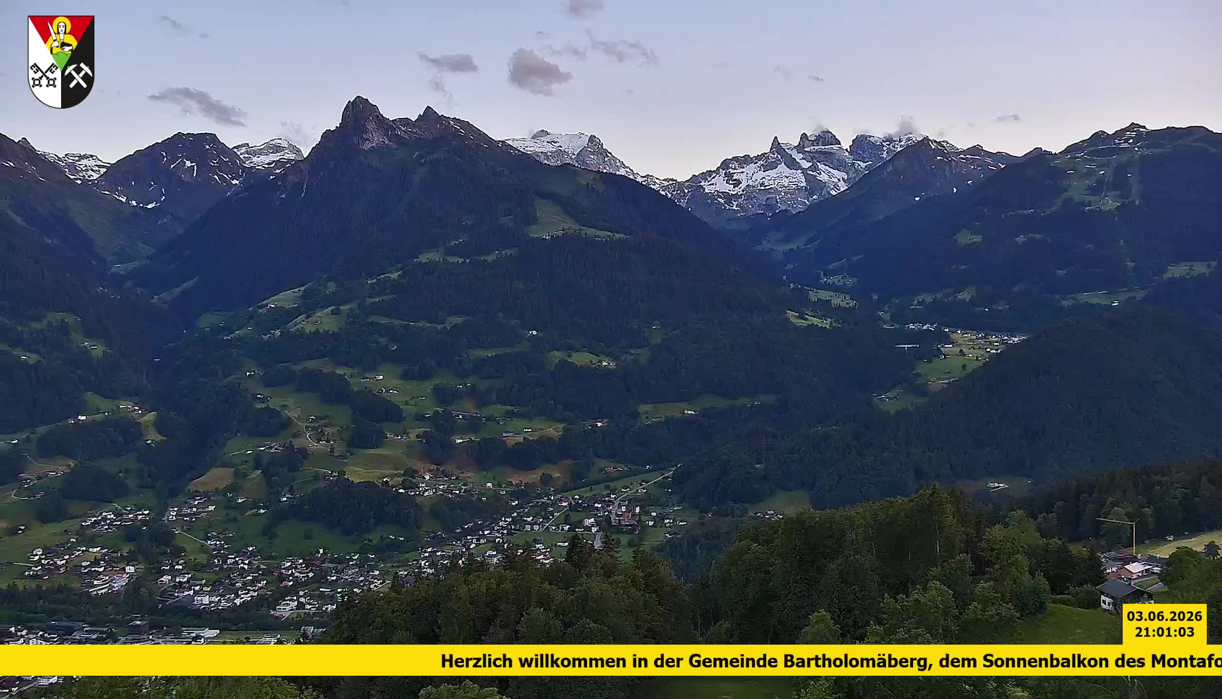 Bartholomäberg | Blick auf Schruns