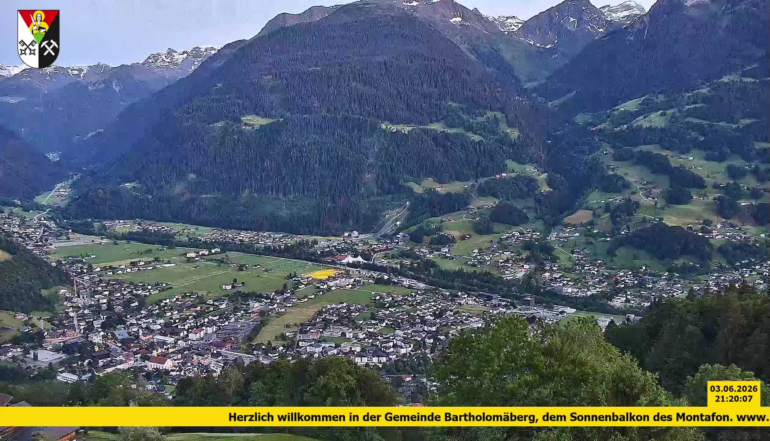 Bartholomäberg | Blick auf Schruns