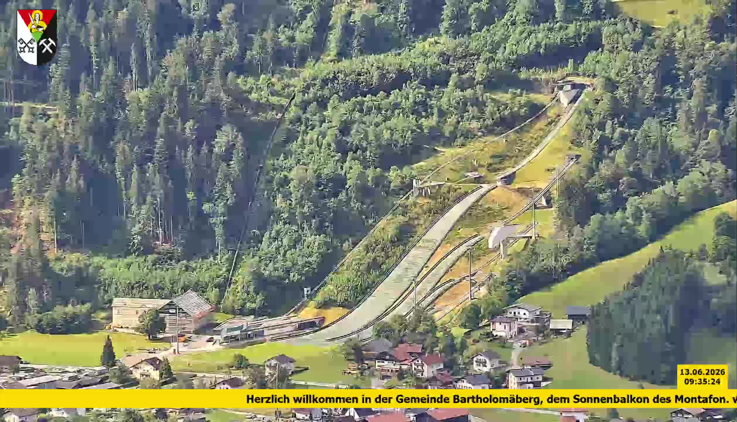 Bartholomäberg | Blick auf Schruns