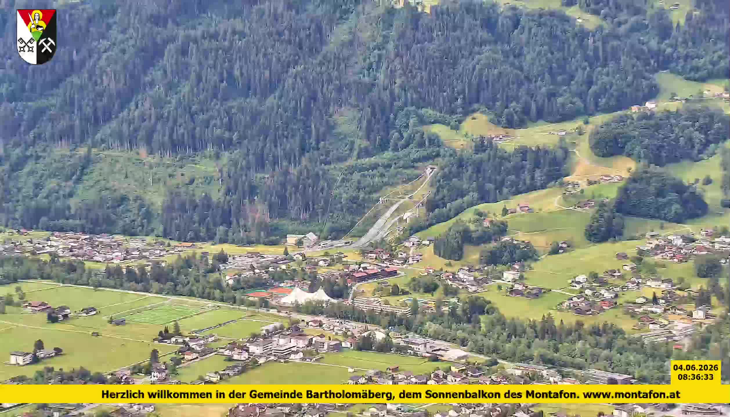 Bartholomäberg | Blick auf Schruns